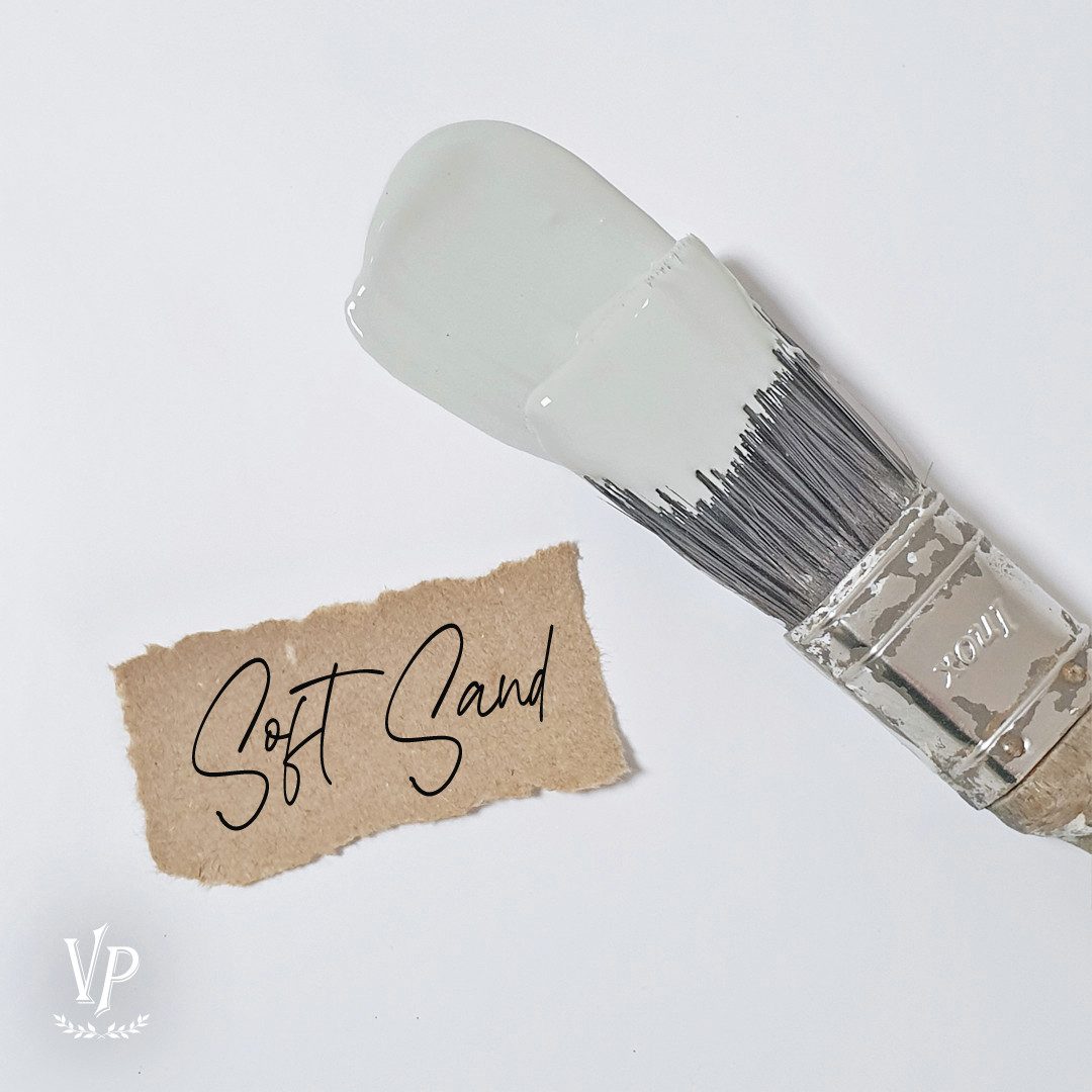 Vintage Paint Kreidefarbe Kreidefarbe Mat Natural Vintage Paint 100ml/700ml Möbelfarbe Öko Label, inkl. original Holzspatel - Geruchsarm EU Ecolabel Schadstoffarm