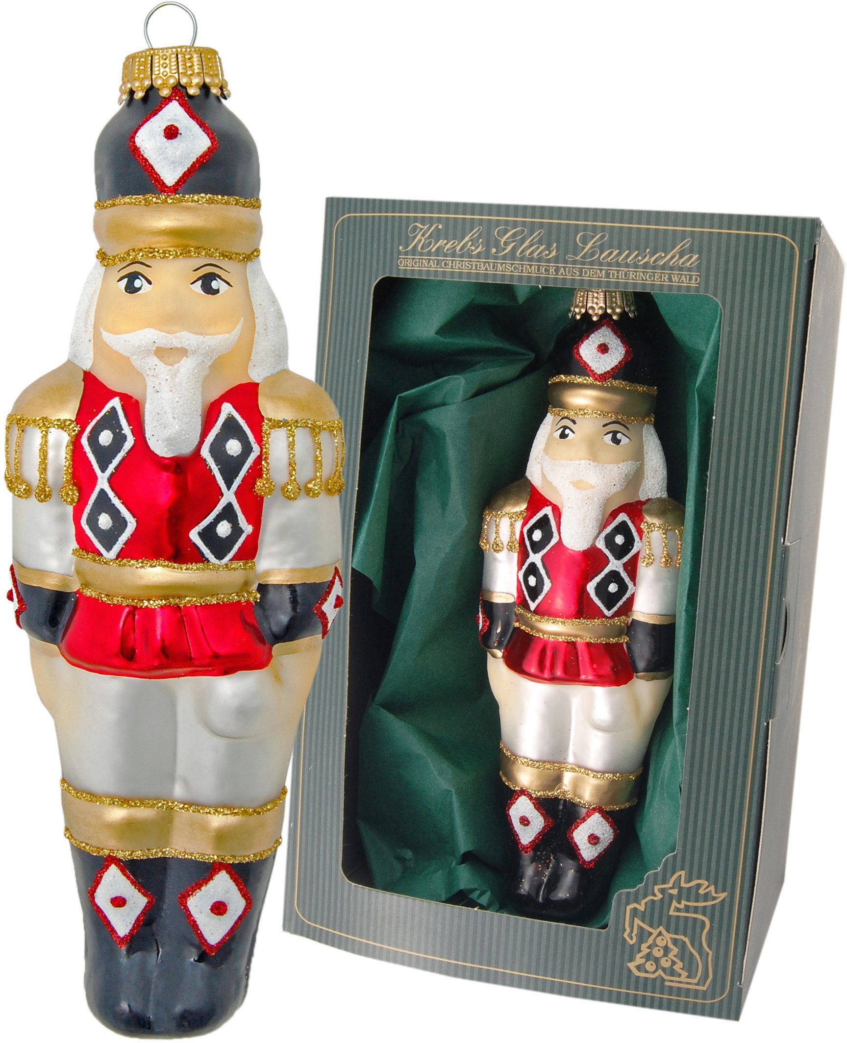 Krebs Glas Lauscha Christbaumschmuck KGL03345, Weihnachtsdeko, Christbaumsc günstig online kaufen