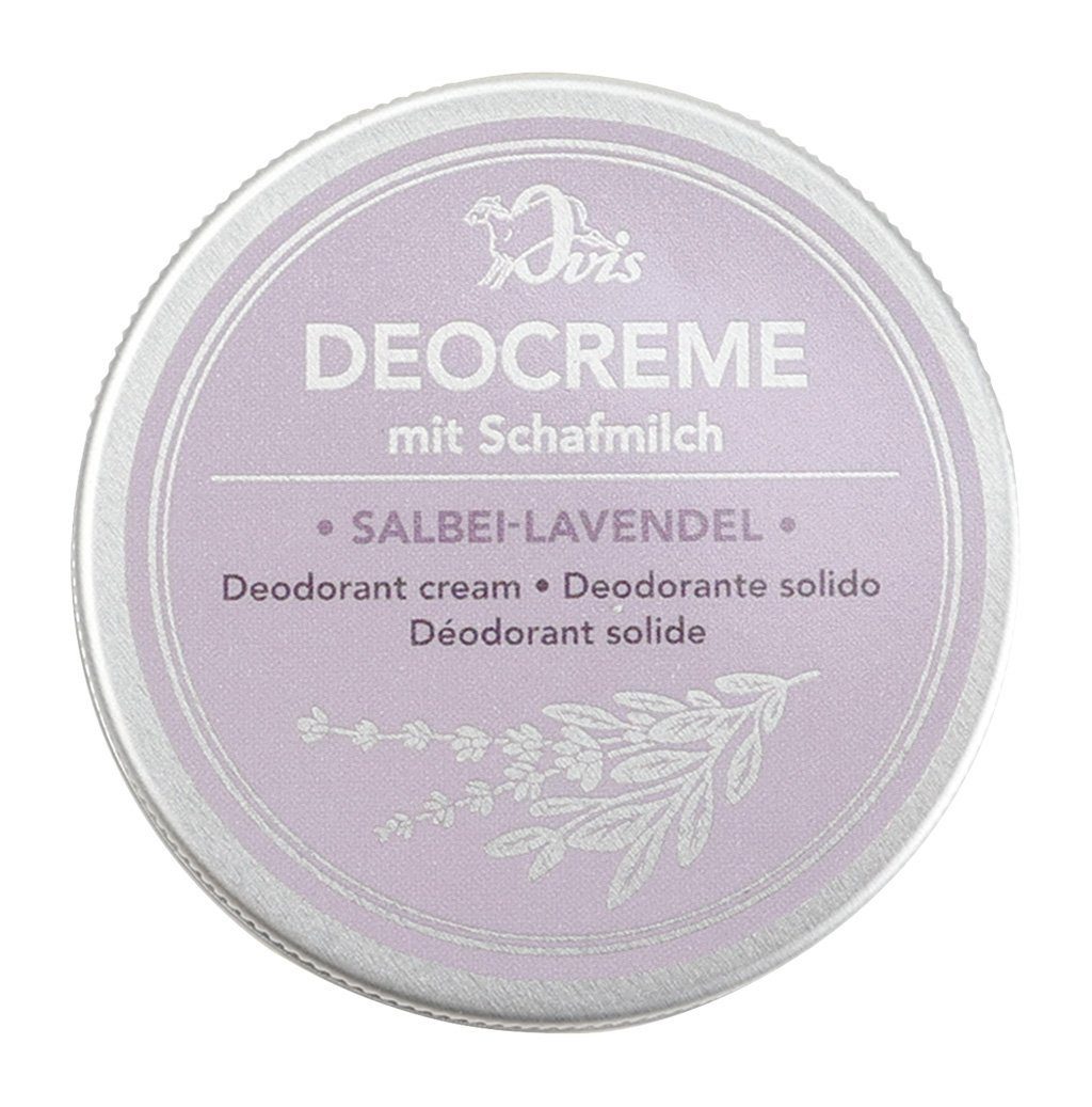 Ovis Körpercreme Deocreme, 50 g. ohne Aluminium, ohne Alkohol, ohne synthetische Stoffe