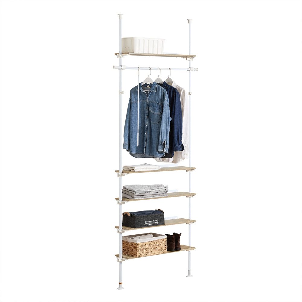 SoBuy Kleiderständer KLS15, mit 1 Kleiderstange günstig online kaufen