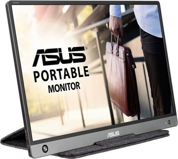 Asus MB16AH Portabler Monitor (39,6 cm/15,6 ", 1920 x 1080 px, Full HD, 5 ms Reaktionszeit, 60 Hz, IPS)