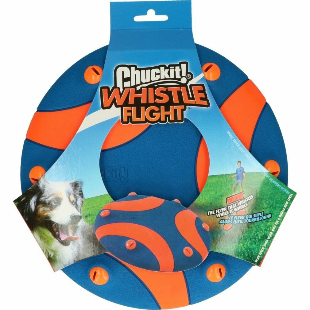 Chuckit Tierball Whistle Flight Wurfscheibe Hunde Spielzeug