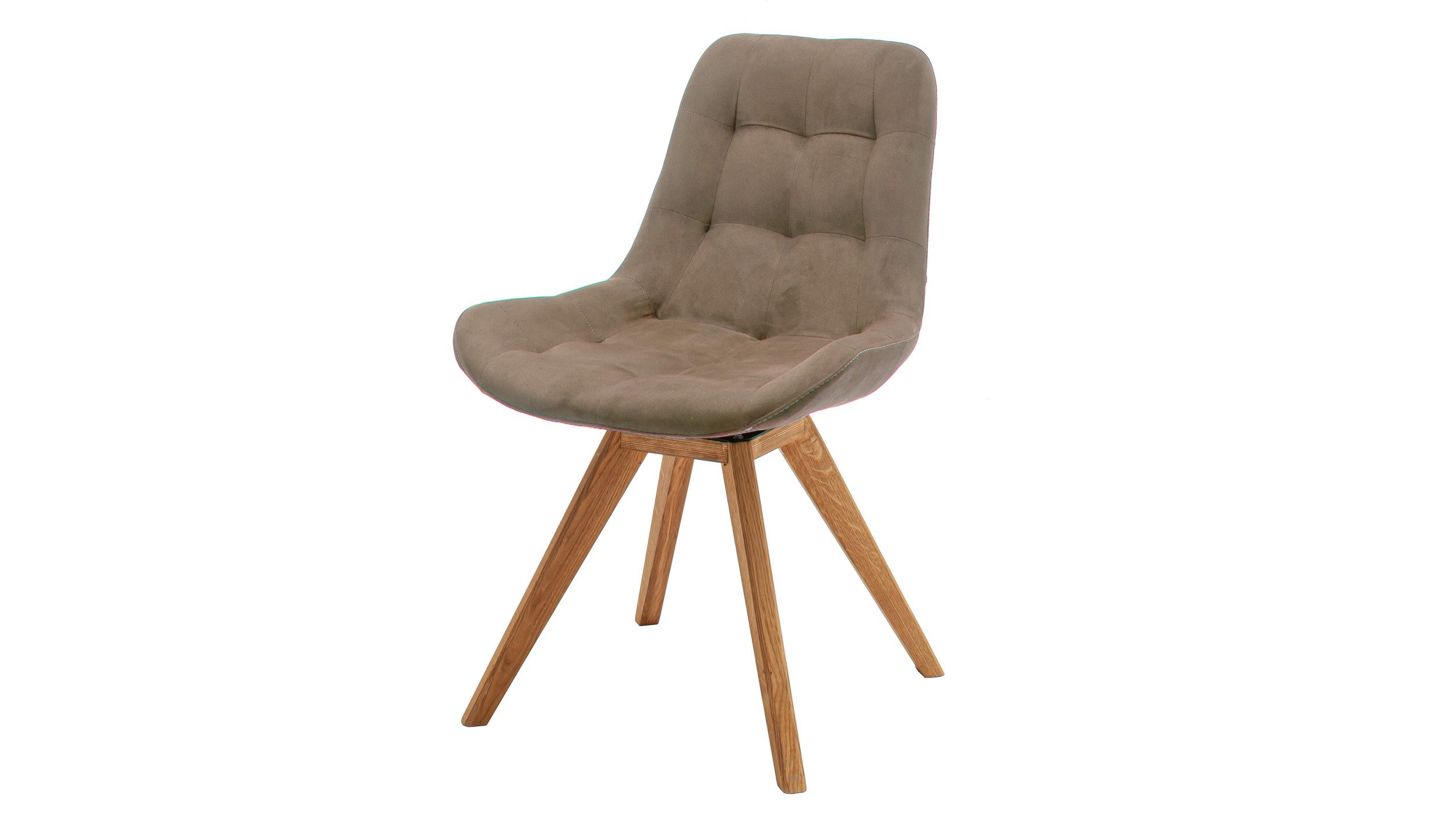 Massivart® Polsterstuhl BELFAST / braun oder günstig online kaufen