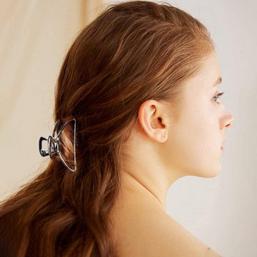 SOTOR Haarklammer 4 Stück Haarspangen Elegant Krallen Clips Metall Haarspange Haarnadel, 4-tlg., für Frauen Mädchen Haarklammern zum Fixieren des Haares