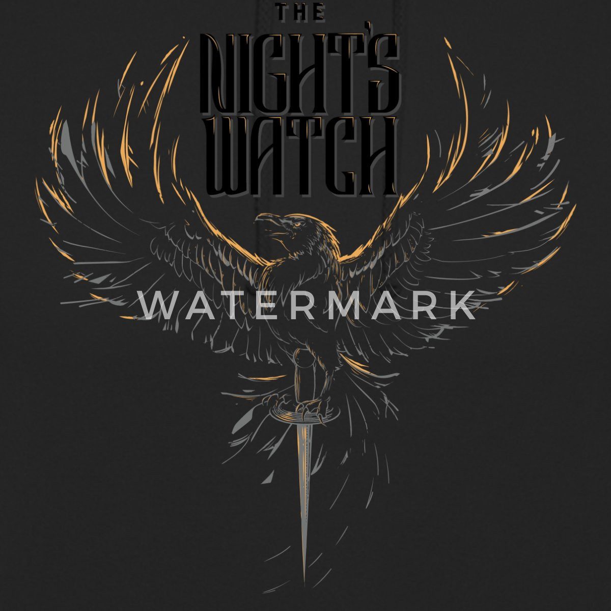 Spreadshirt Hoodie Game Of Thrones The Night's Watch Nachtwache Unisex Hoodie (1-tlg)