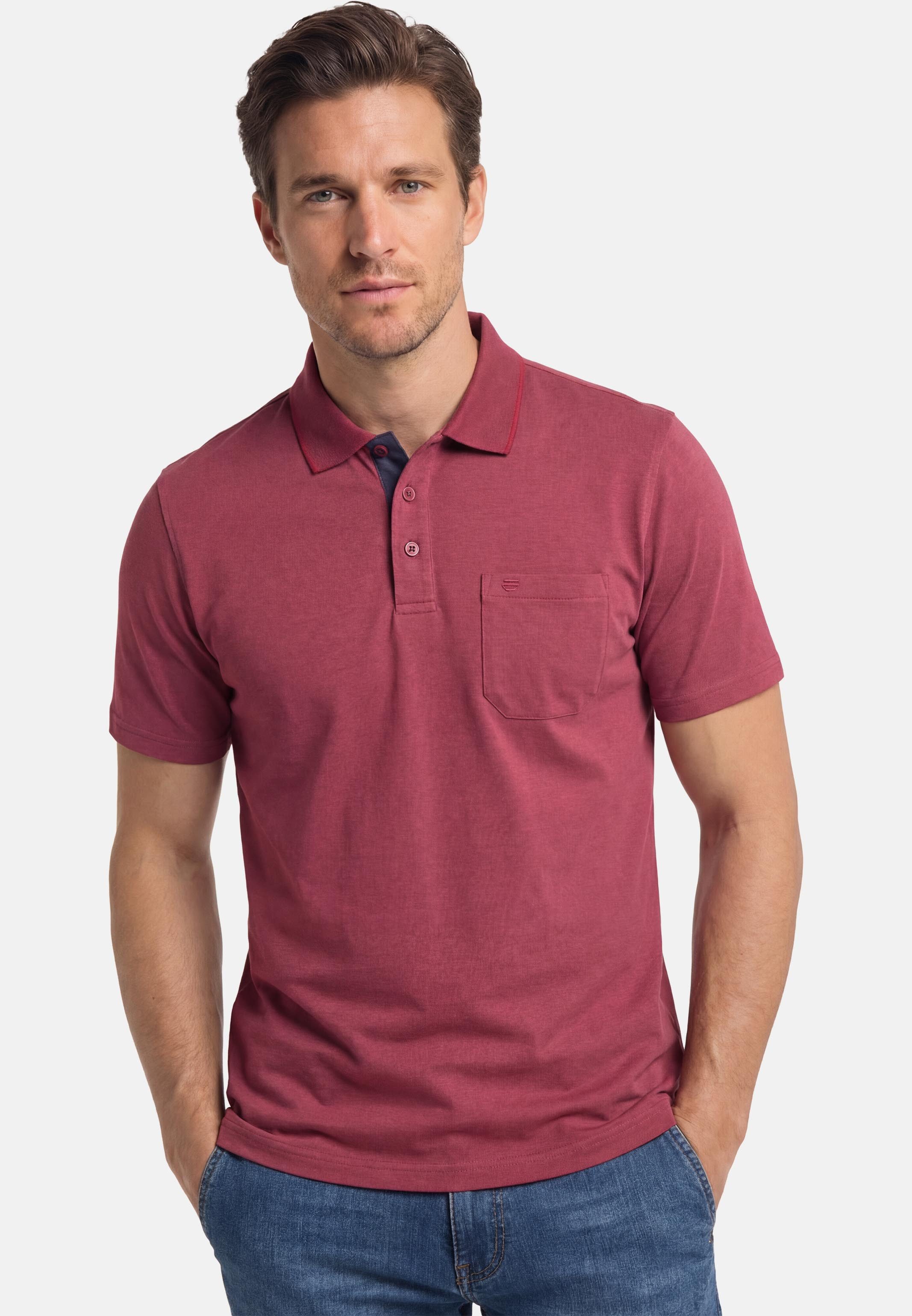 Redmond Poloshirt Basic (1-tlg) Poloshirt - Baumwolle - Atmungsaktiv