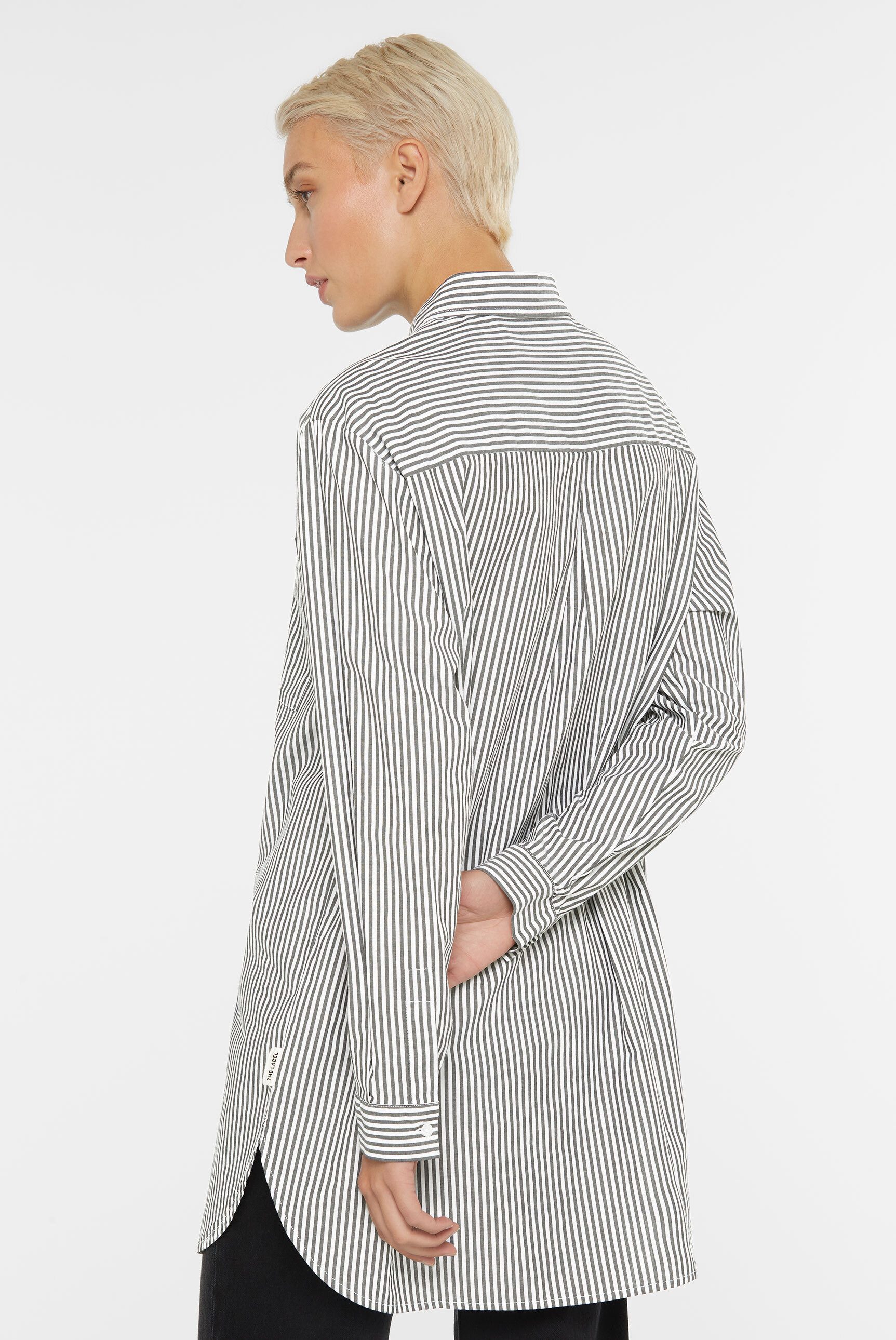 SENSES.THE LABEL Langarmbluse mit Rückenpasse