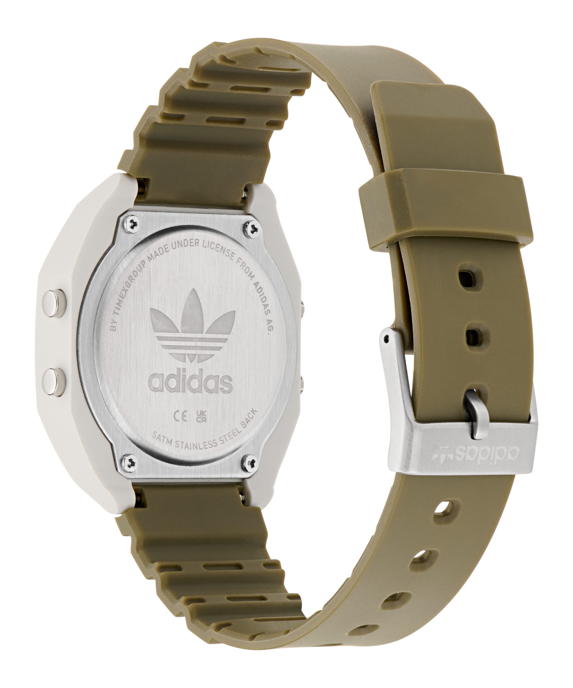 adidas Originals Digitaluhr DIGITAL TWO AOST265242I, Quarzuhr, Armbanduhr, Damenuhr, Herrenuhr, digital, Tag, Wochentag