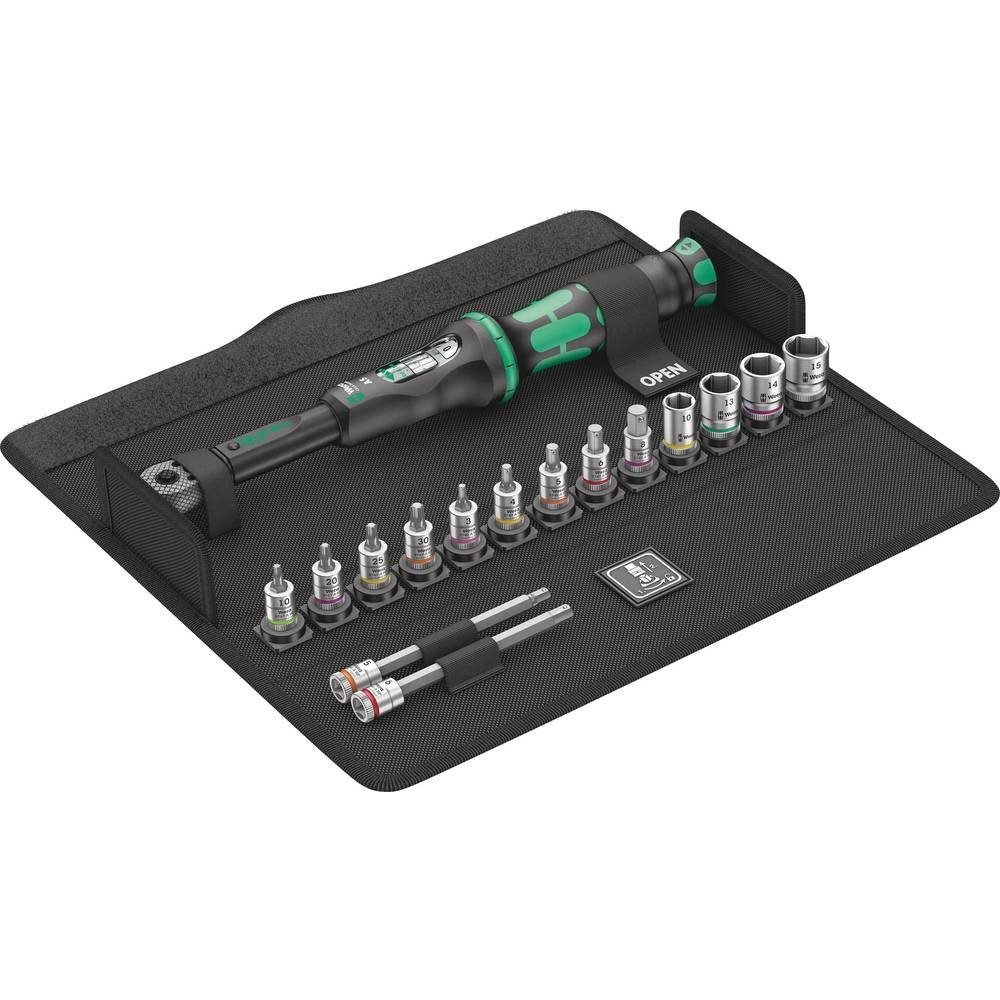 Wera Drehmomentschlüssel Bicycle Set Torque 1, 16-teilig 05004180001