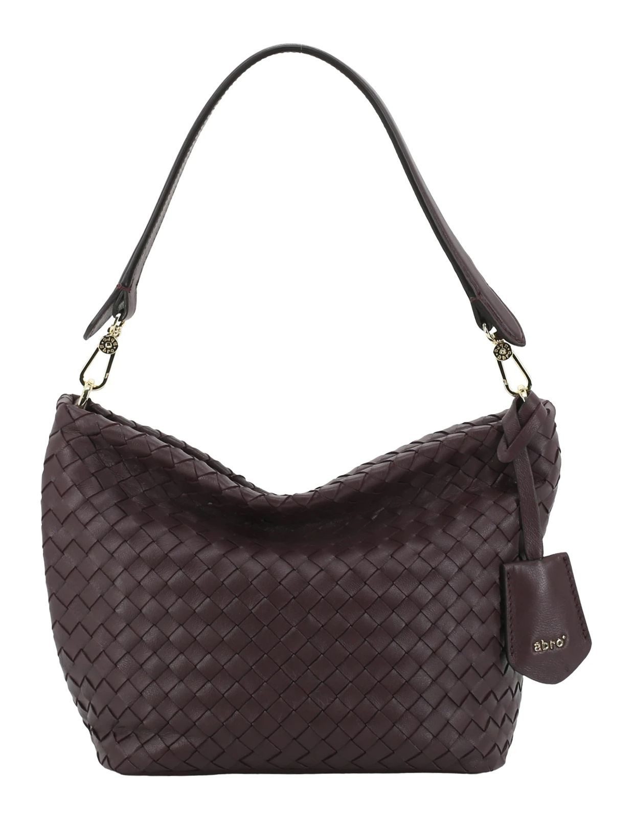 Abro Schultertasche Ebony Shoulder Bag, aus echtem Leder