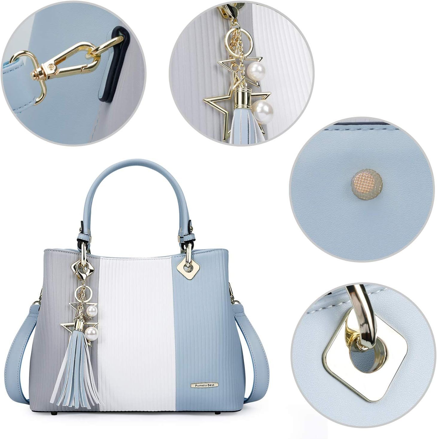 HAUSS SPOLE Henkeltasche Damen Handtasche mehrfarbig günstig online kaufen