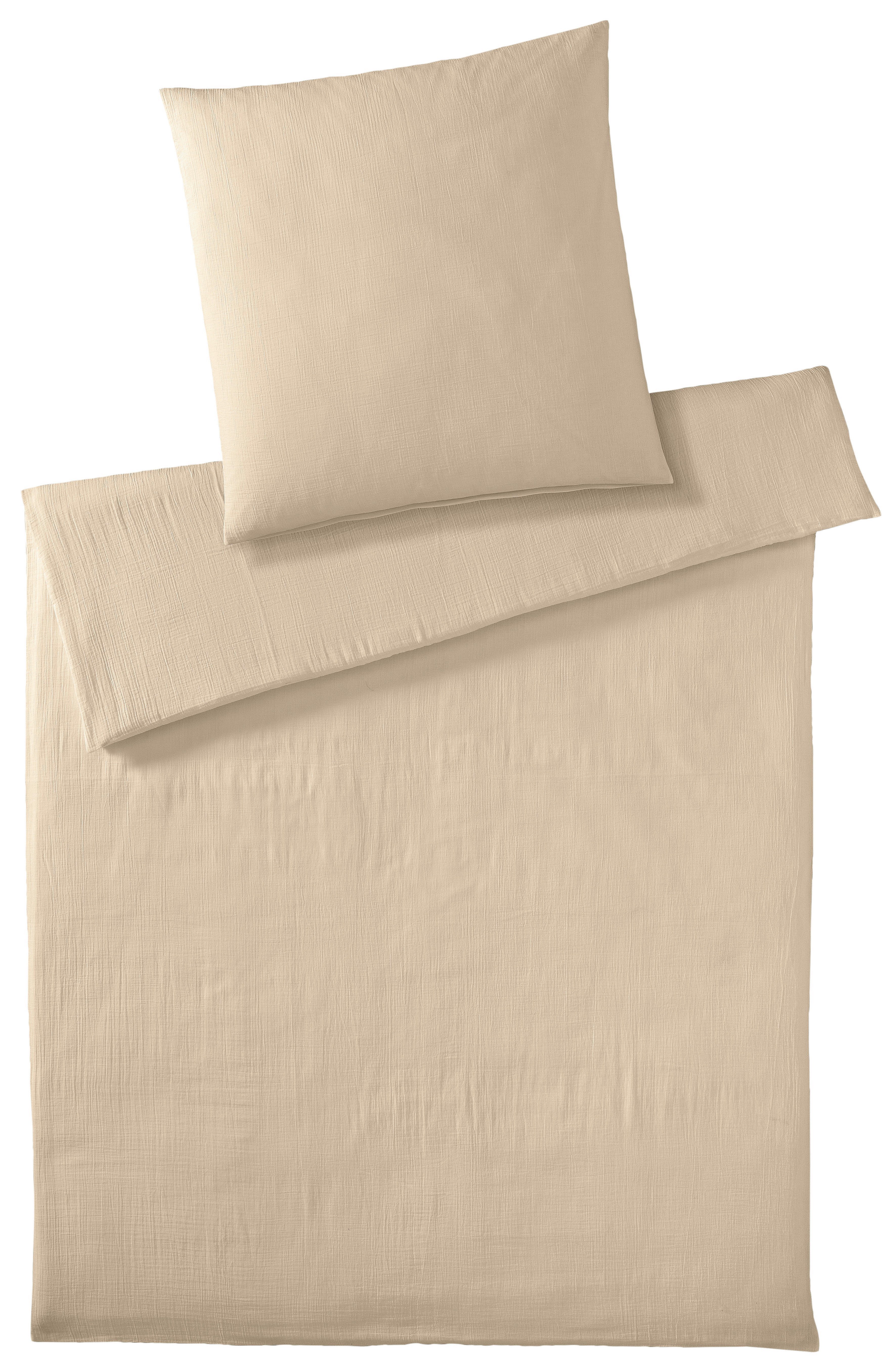 Elegante Bettwäsche Bettwäsche Smooth Musselin, Musselin, charakteristisch mit crinkle Effekt