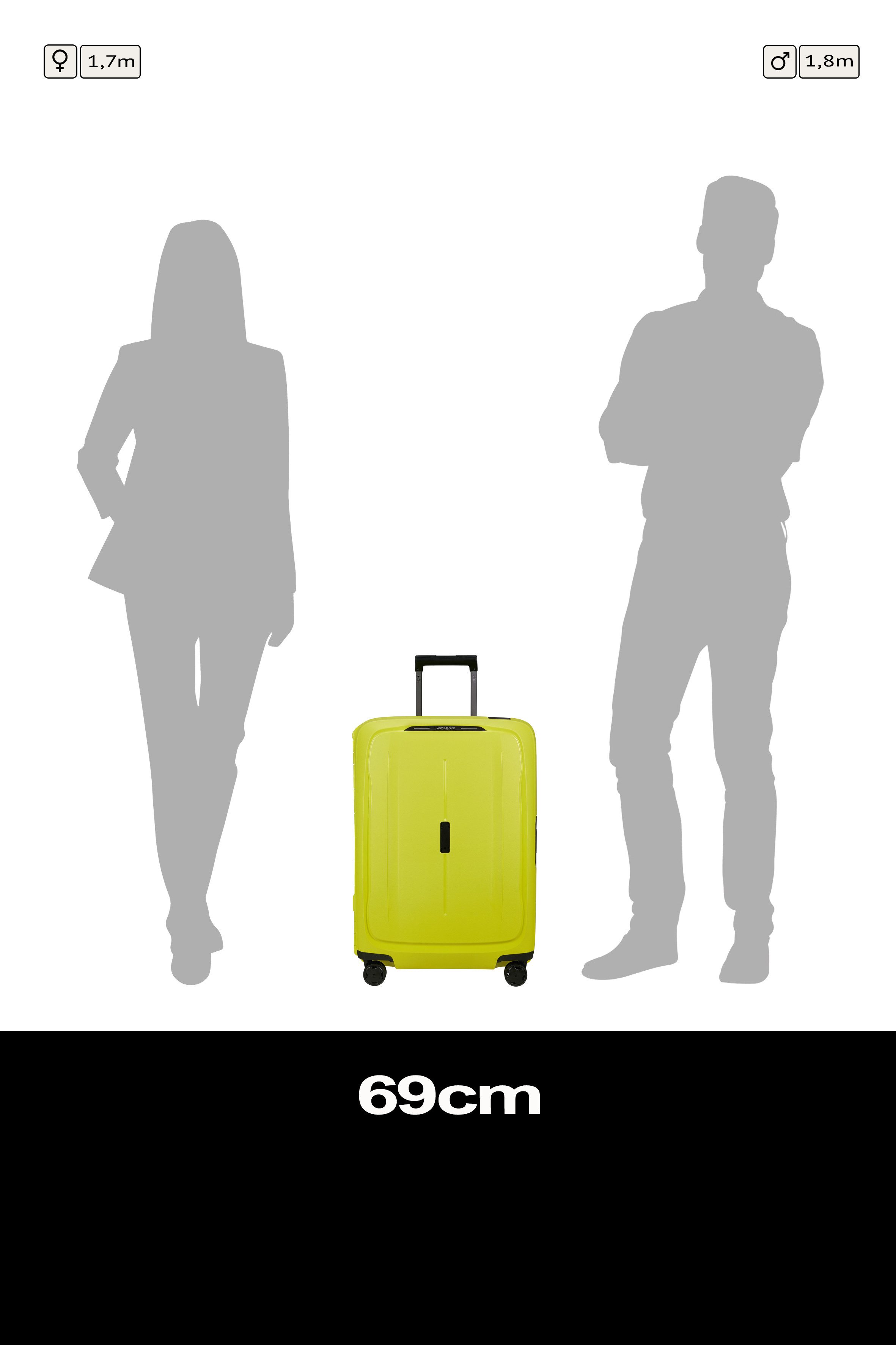 Samsonite Hartschalen-Trolley ESSENS, verschiedene Größen und Farben, 4 Rol günstig online kaufen