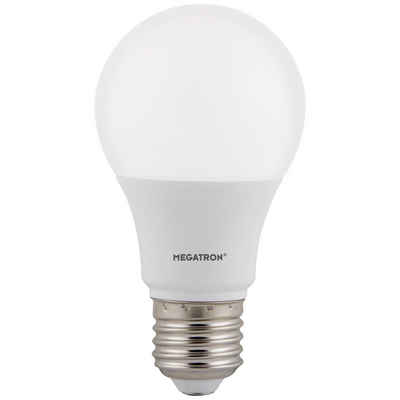 Megatron LED-Leuchtmittel Megatron MT65005 LED EEK F (A - G) E27 Glühlampenform 5.5 W Warmweiß (
