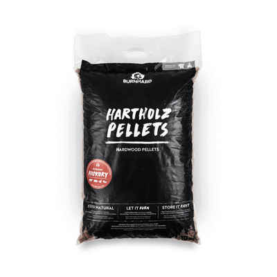BURNHARD Holzpellets Premium Hartholz Pellets 10 kg, Hickory