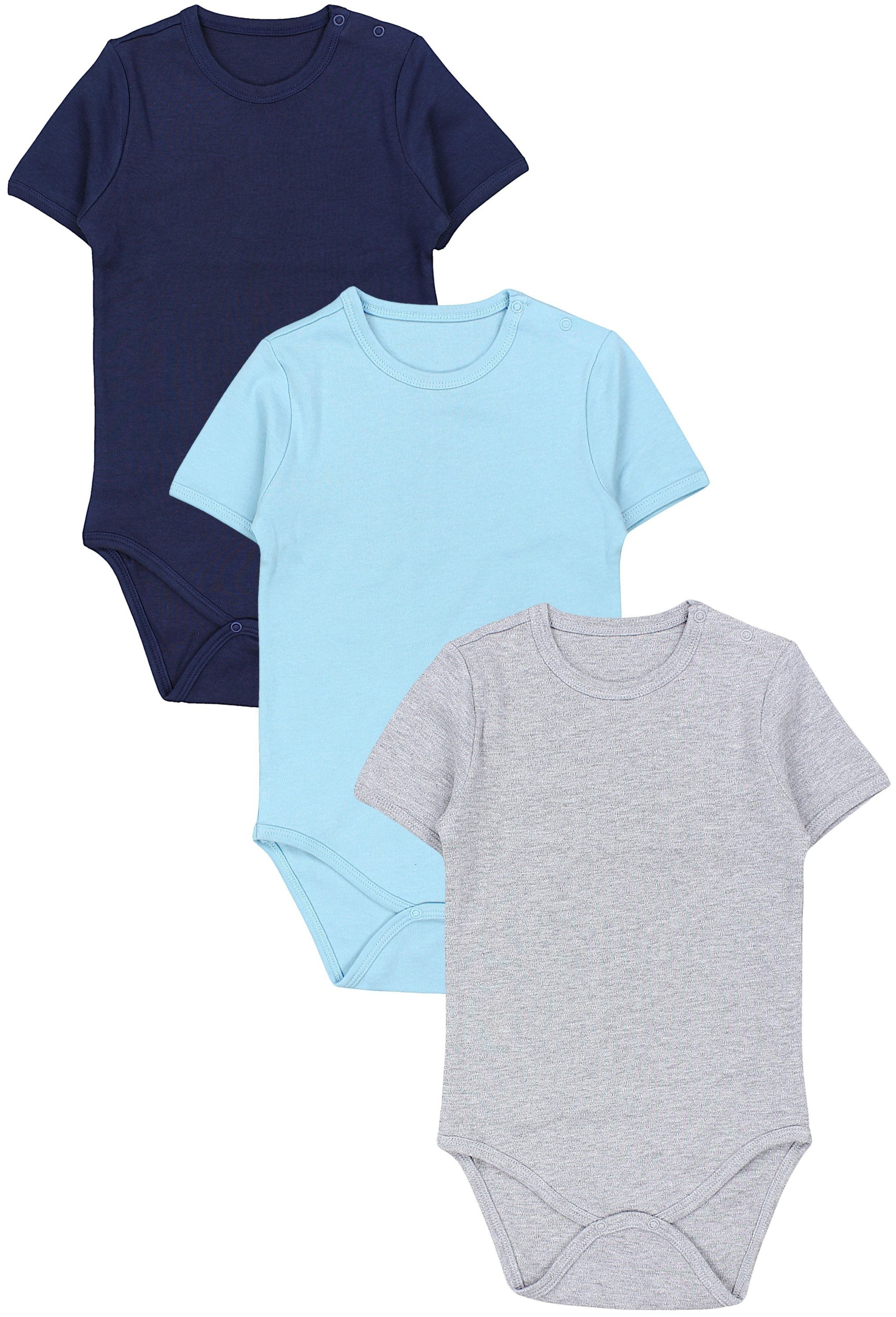 TupTam Kurzarmbody TupTam Kinder Unisex Kurzarm Body Baumwolle 3er Set