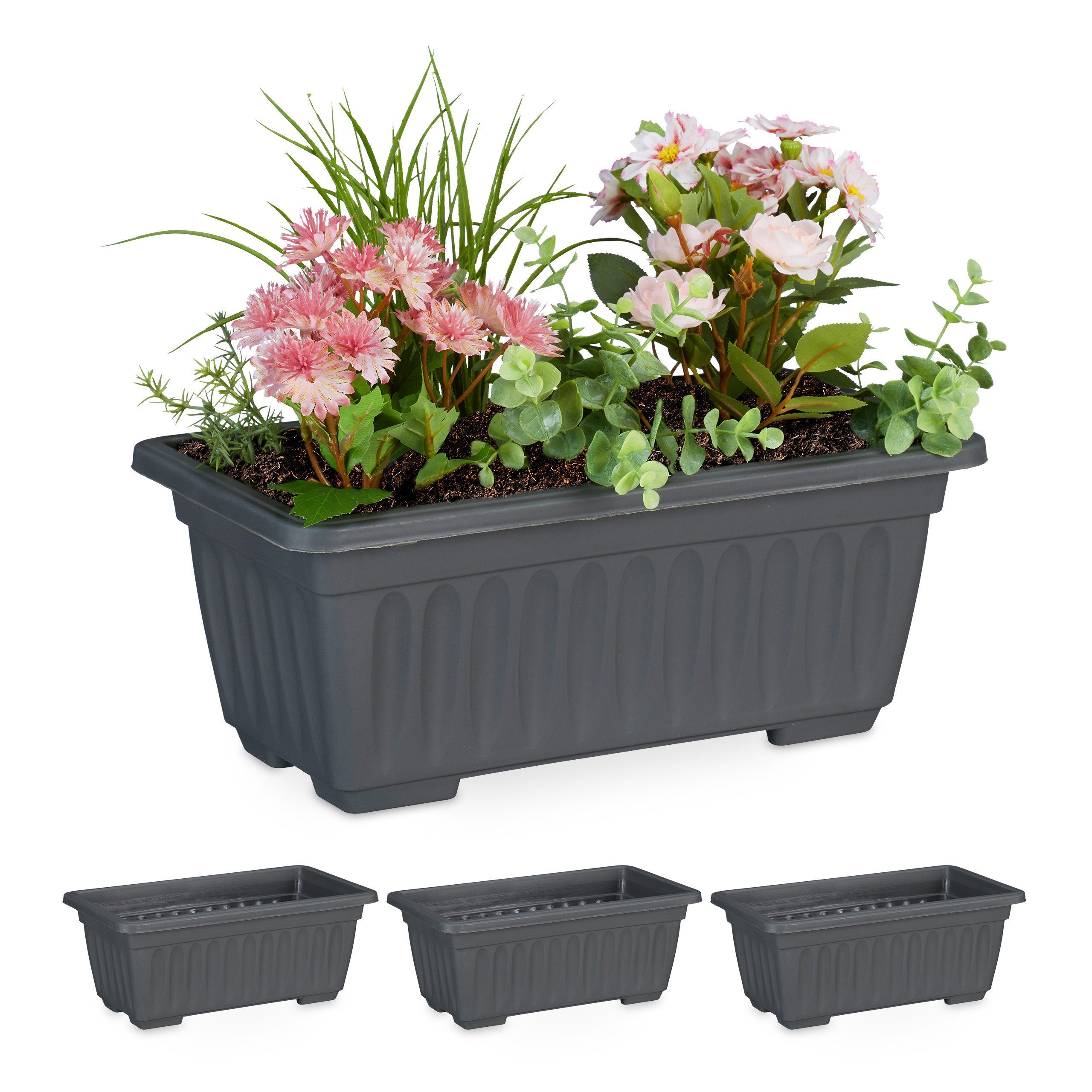 zimmer blumenständer Marmor Blumenständer Weiß Gold main image 0