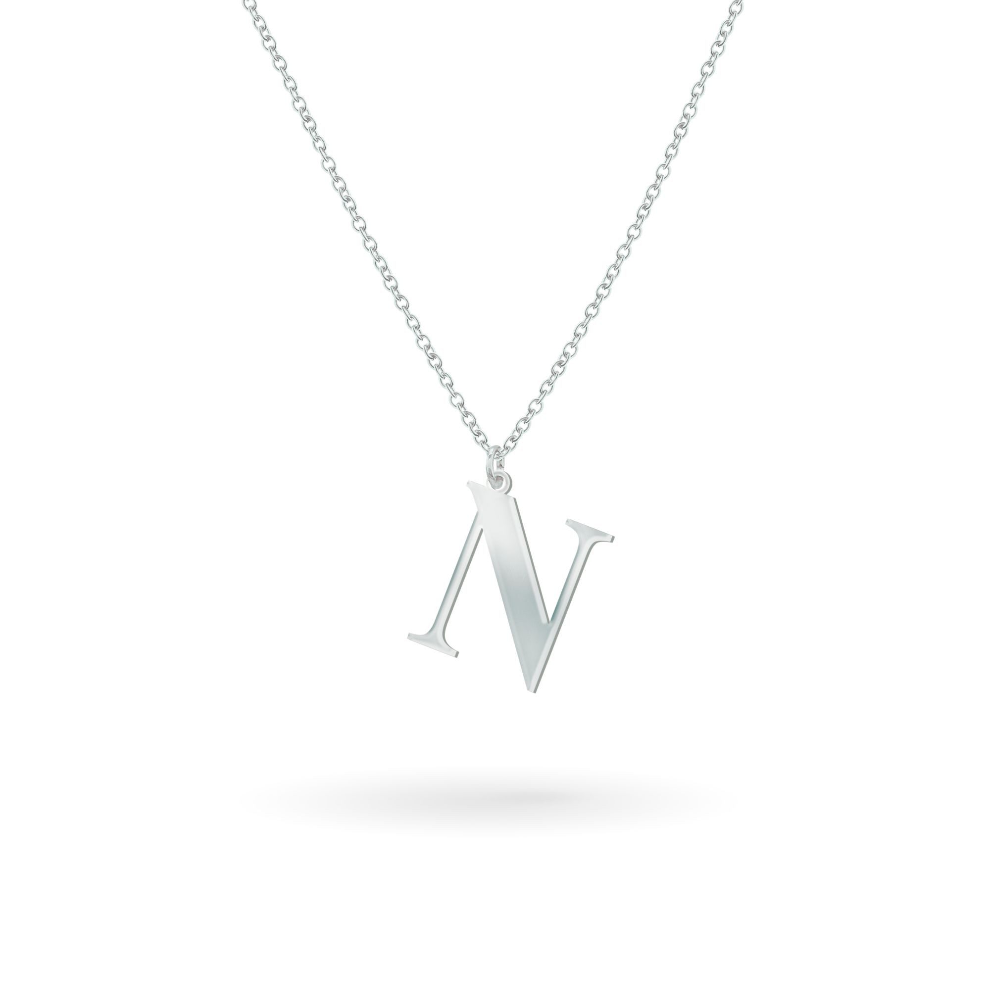 Kette mit Anhänger 925-Sterling Silber Glänzend 45cm