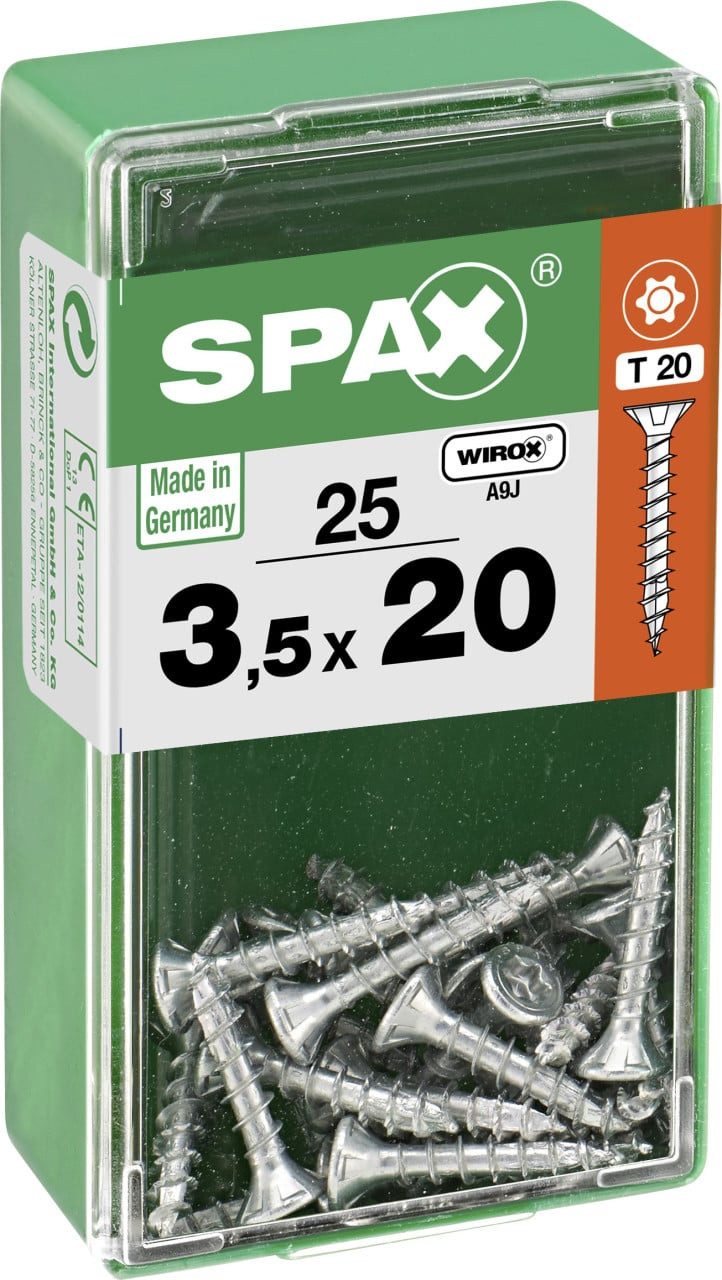SPAX Holzbauschraube Spax Universalschrauben 3.5 x 20 mm TX 20 - 25
