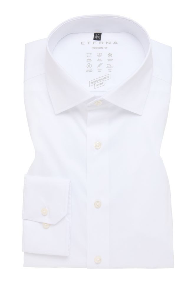 Eterna Langarmhemd "MODERN FIT", EASY IRON (bügelleicht) günstig online kaufen