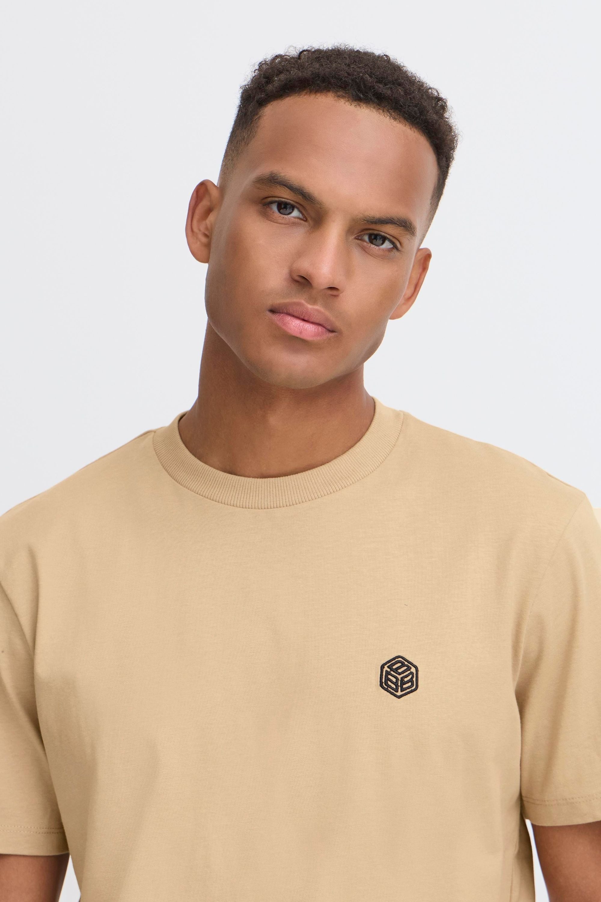 Blend Rundhalsshirt BHJuma (1-tlg) Basic T-Shirt mit Rundhalsausschnitt