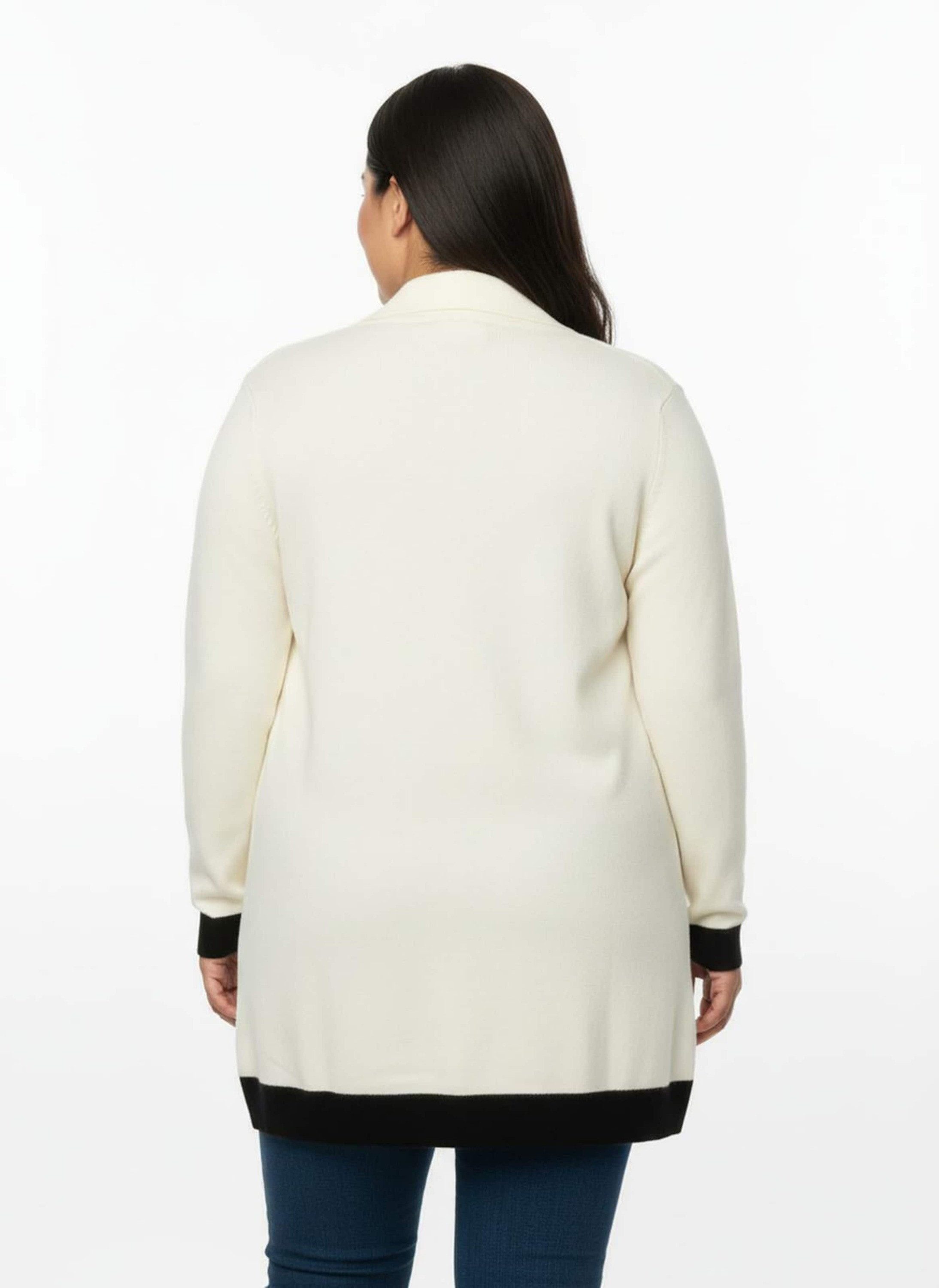 Sieh an! Strickjacke Long-Strickjacke Langarm Sonstiger Warencharakter mit günstig online kaufen
