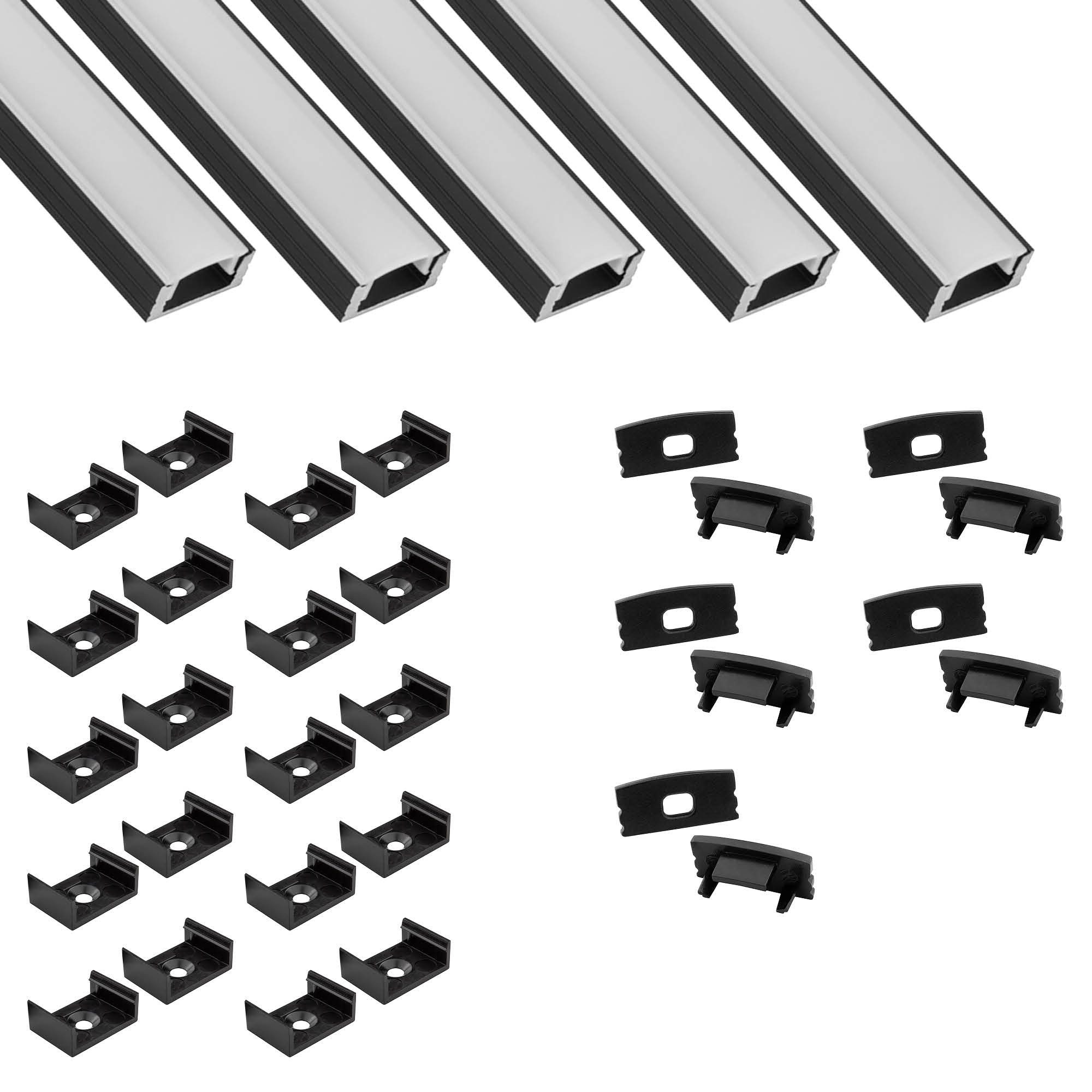 tktrading24 LED-Stripe-Profil 5x A17 LED Profil günstig online kaufen