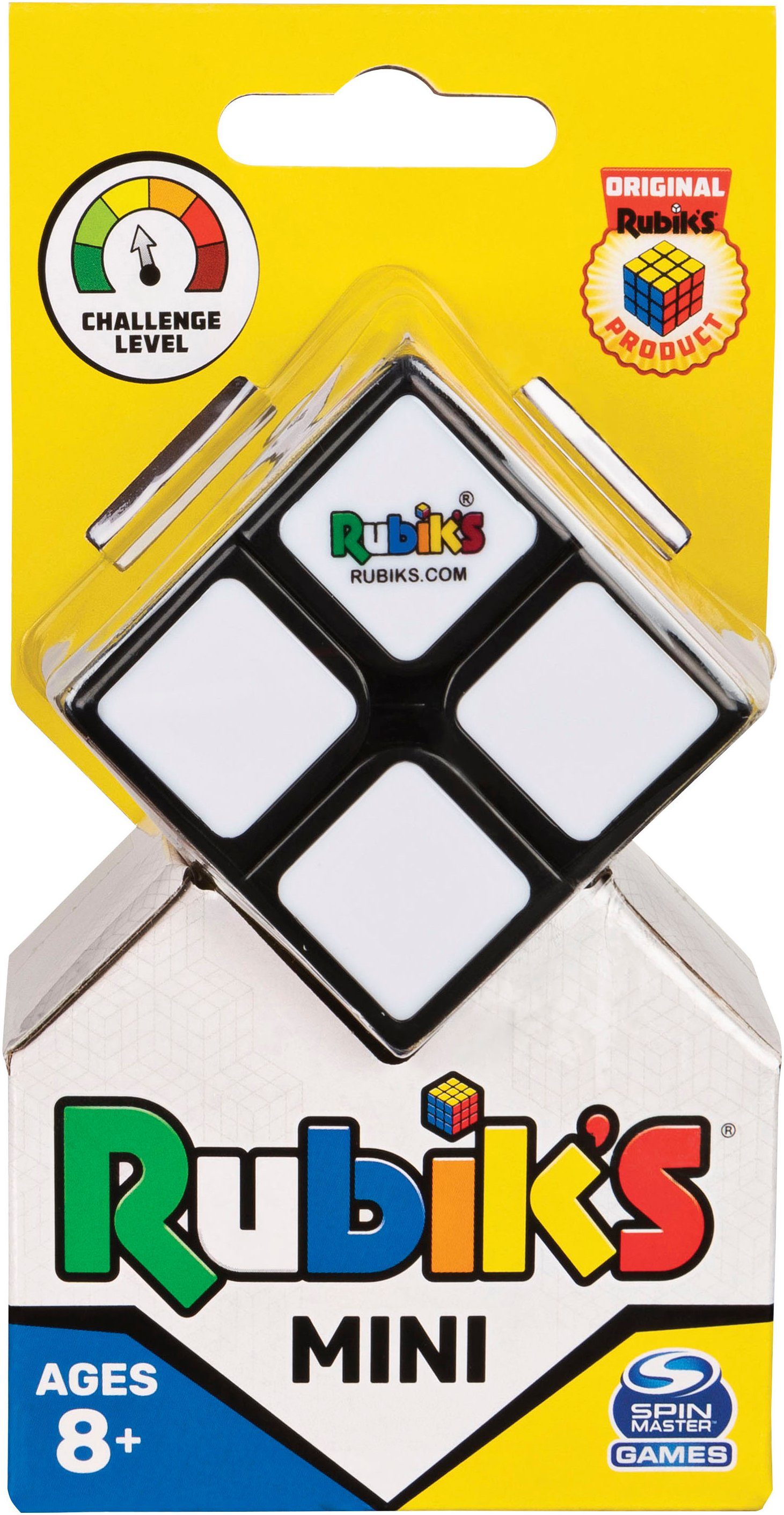 Spin Master Spiel Rubik's - 2x2 Mini, Logikspiel-Würfel