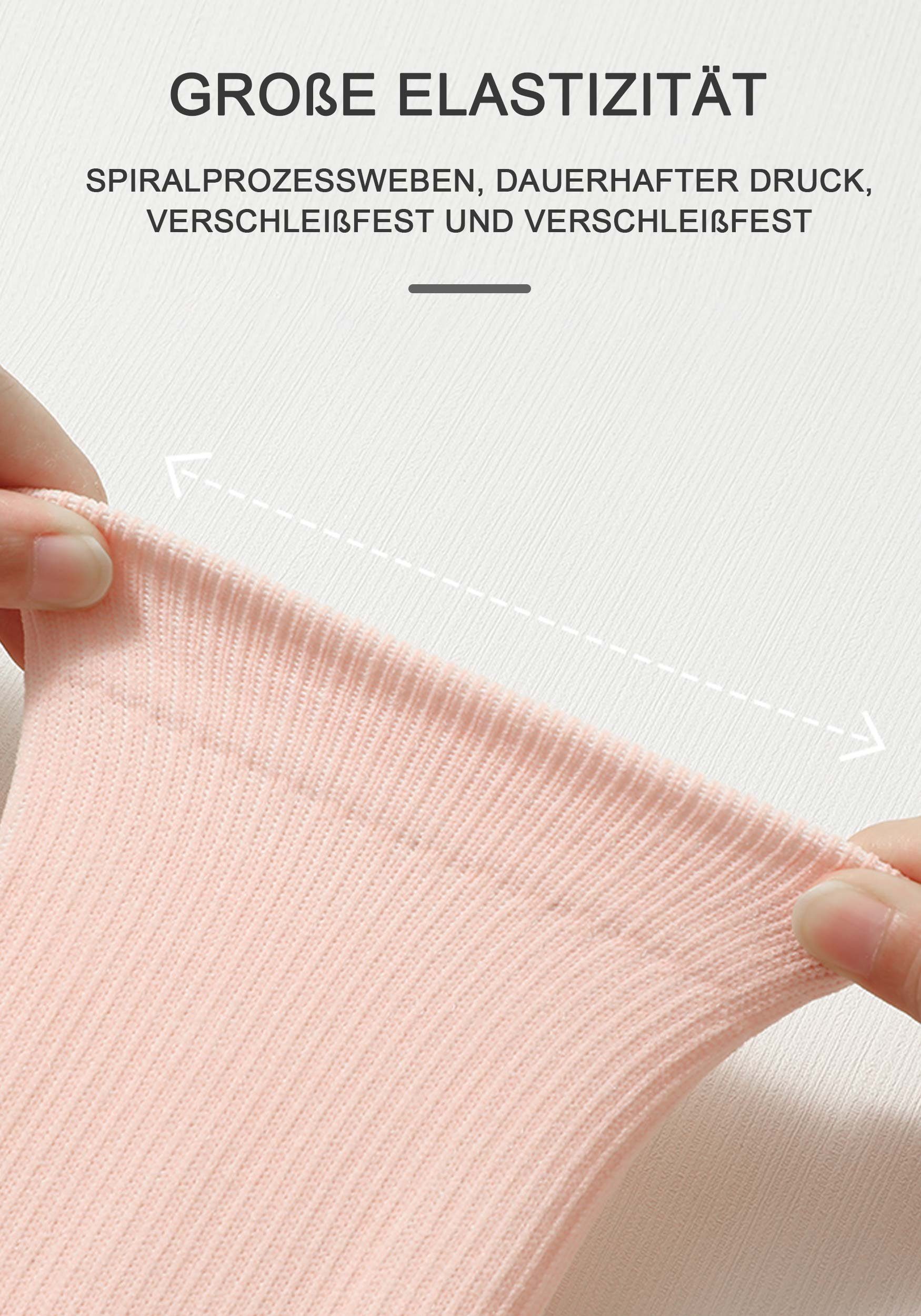 Kompressionsstrümpfe Kniestrümpfe (3-Paar) MAGICSHE Sport Kompressionsstrümpfe Rosa