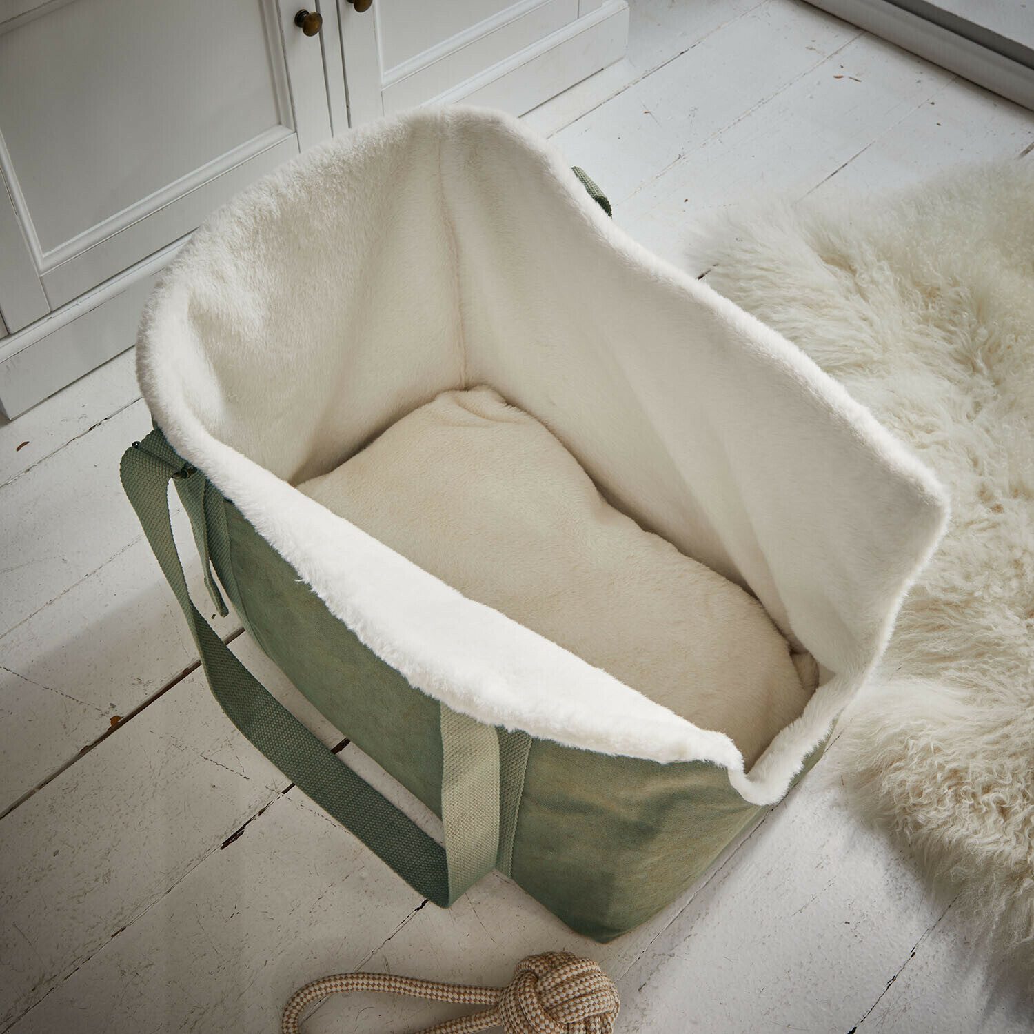 Mirabeau Tiertransporttasche Haustiertasche Lunapet braun/creme