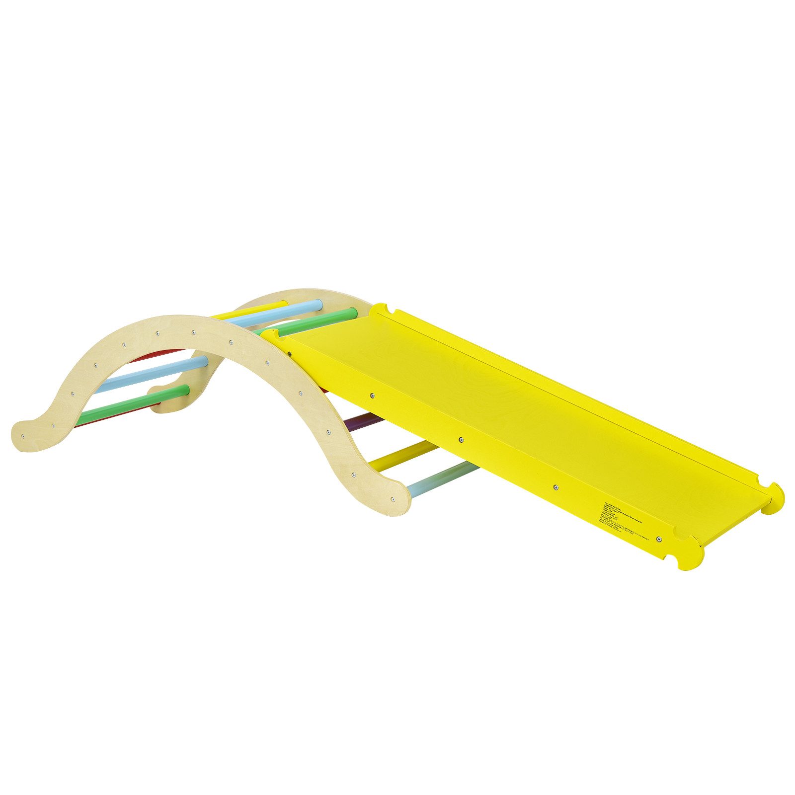 COSTWAY Rutsche 3 in 1 Kletterbogen, günstig online kaufen