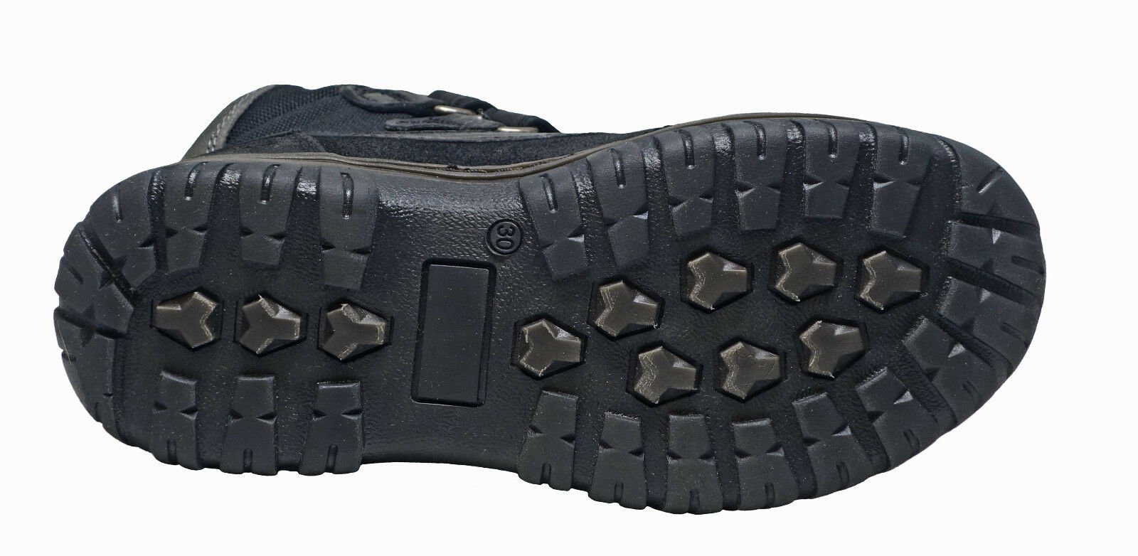 Bisgaard Bisgaard 61014 Boots Kinderschuh Schuhe Leder Klett schwarz Tex. Schnürstiefelette