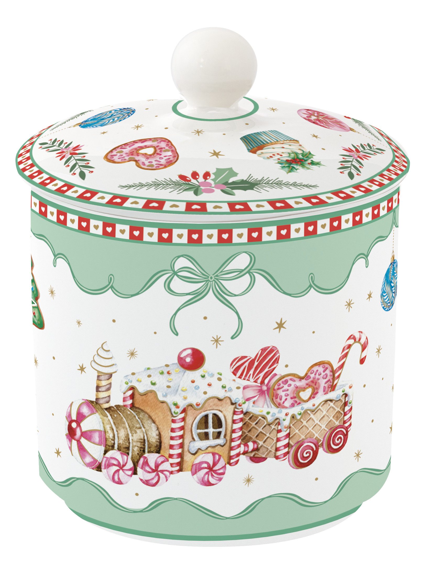 EasyLife Aufbewahrungsdose SWEC1443 - Sweet Christmas mit Deckel, 10,5 x 13 günstig online kaufen