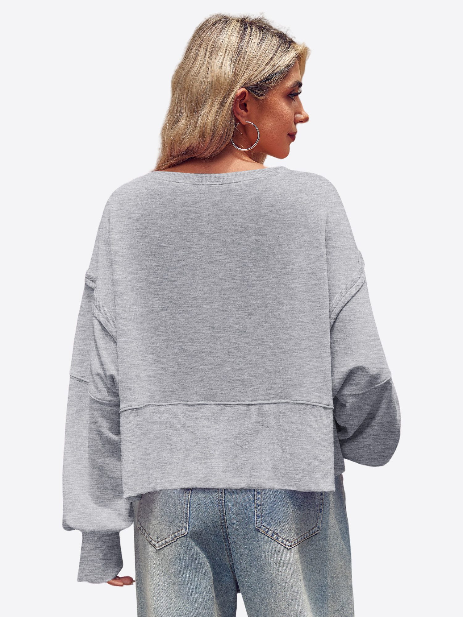 Imily Bela Sweatshirt Damen Langärmliges Lässige günstig online kaufen