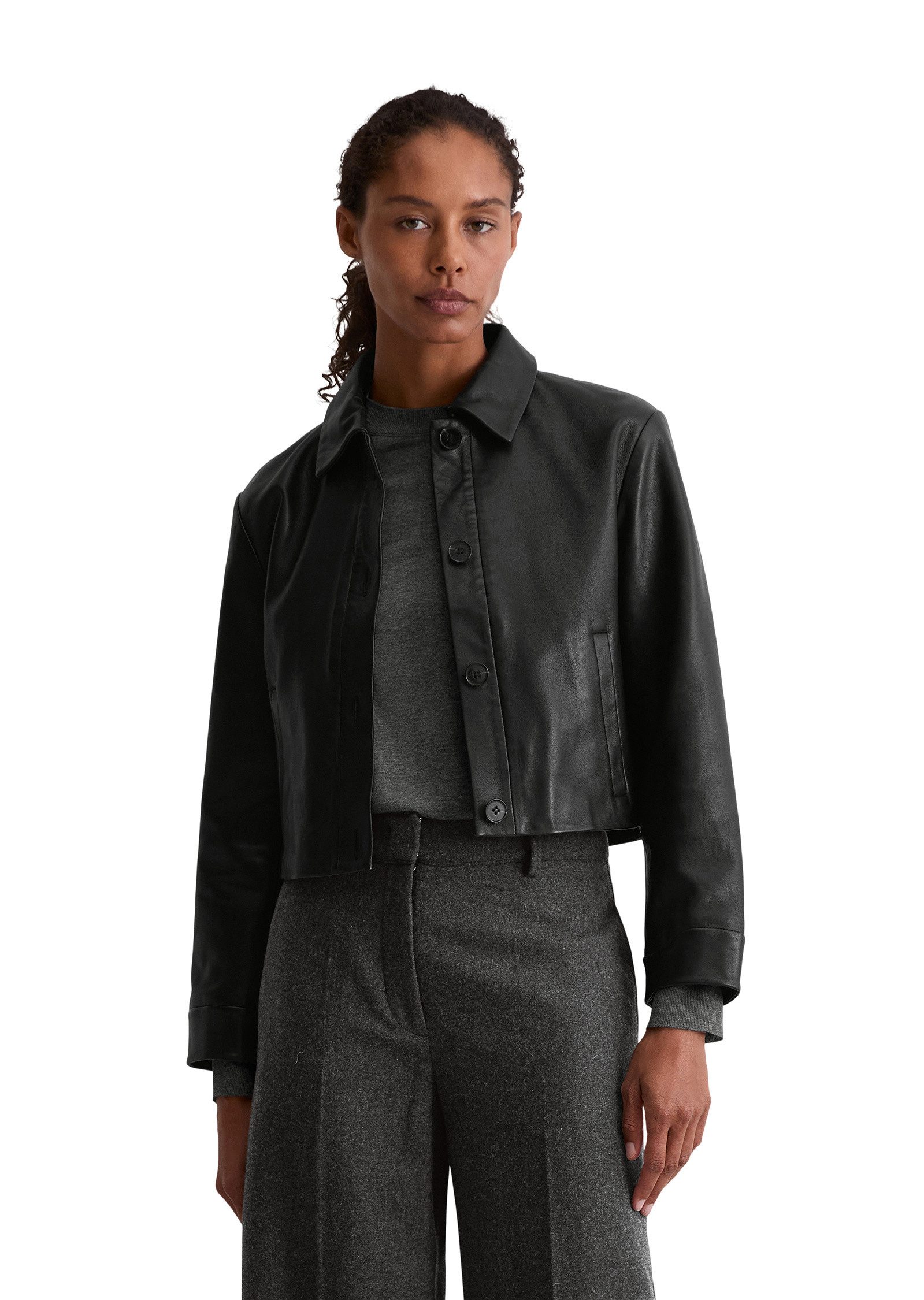 Marc O'Polo Outdoorjacke mit Shirt-Details günstig online kaufen