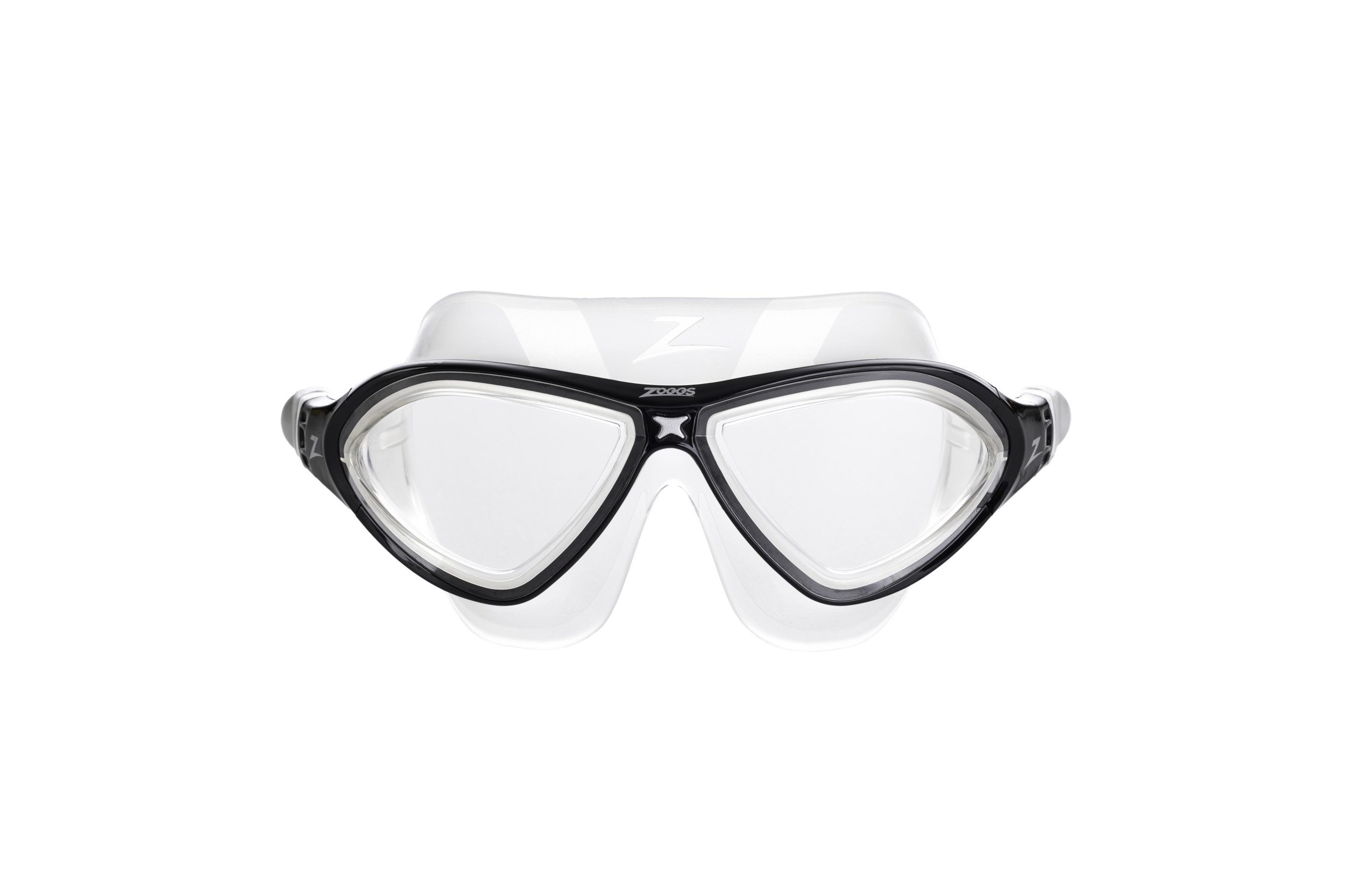 Zoggs Schwimmbrille Horizon Flex Mask CLEAR BLACK CLEAR