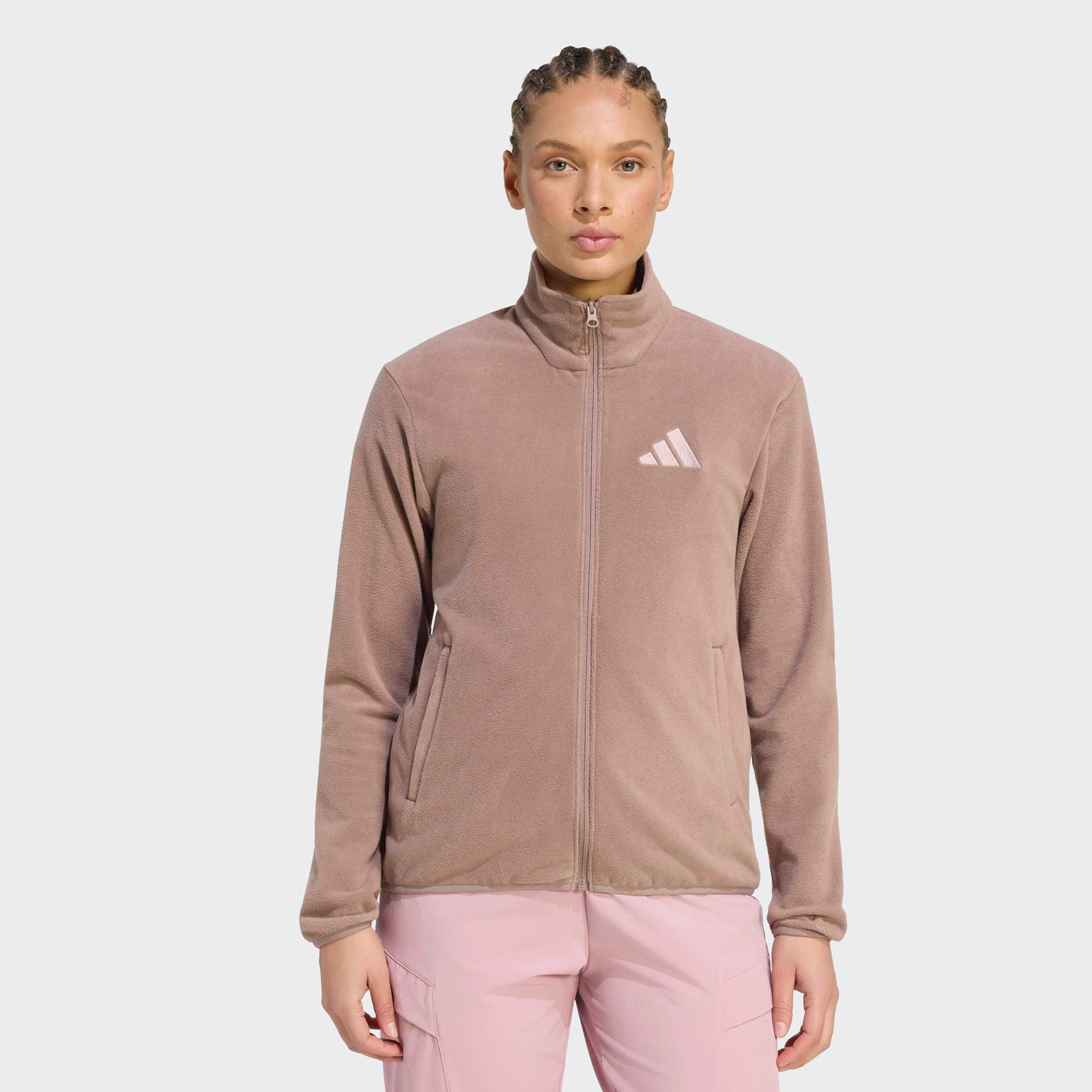 adidas TERREX Fleecejacke MULTI ESSENTIALS, DURCHGEHENDER REISSVERSCHLUSS