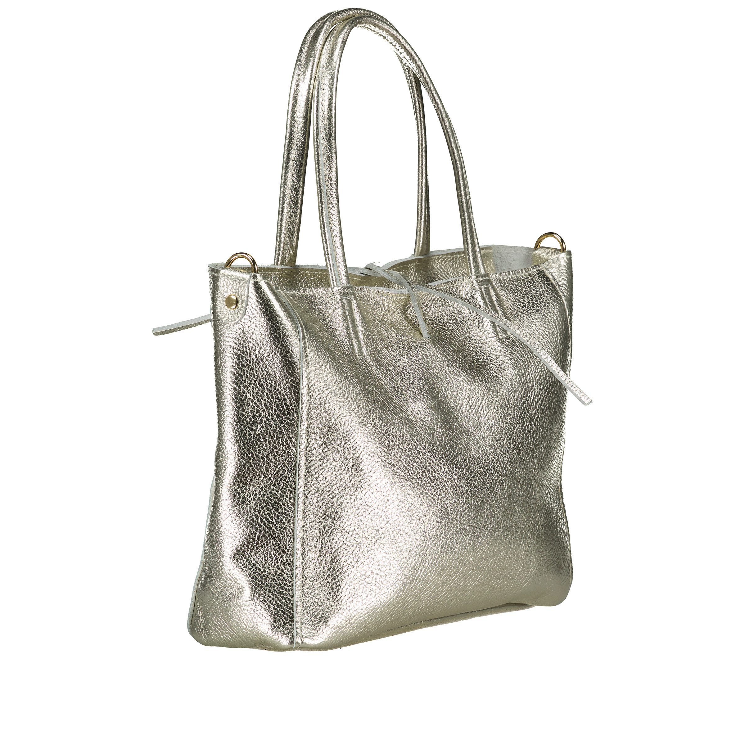 Hausfelder Manufaktur Handtasche Metallic günstig online kaufen