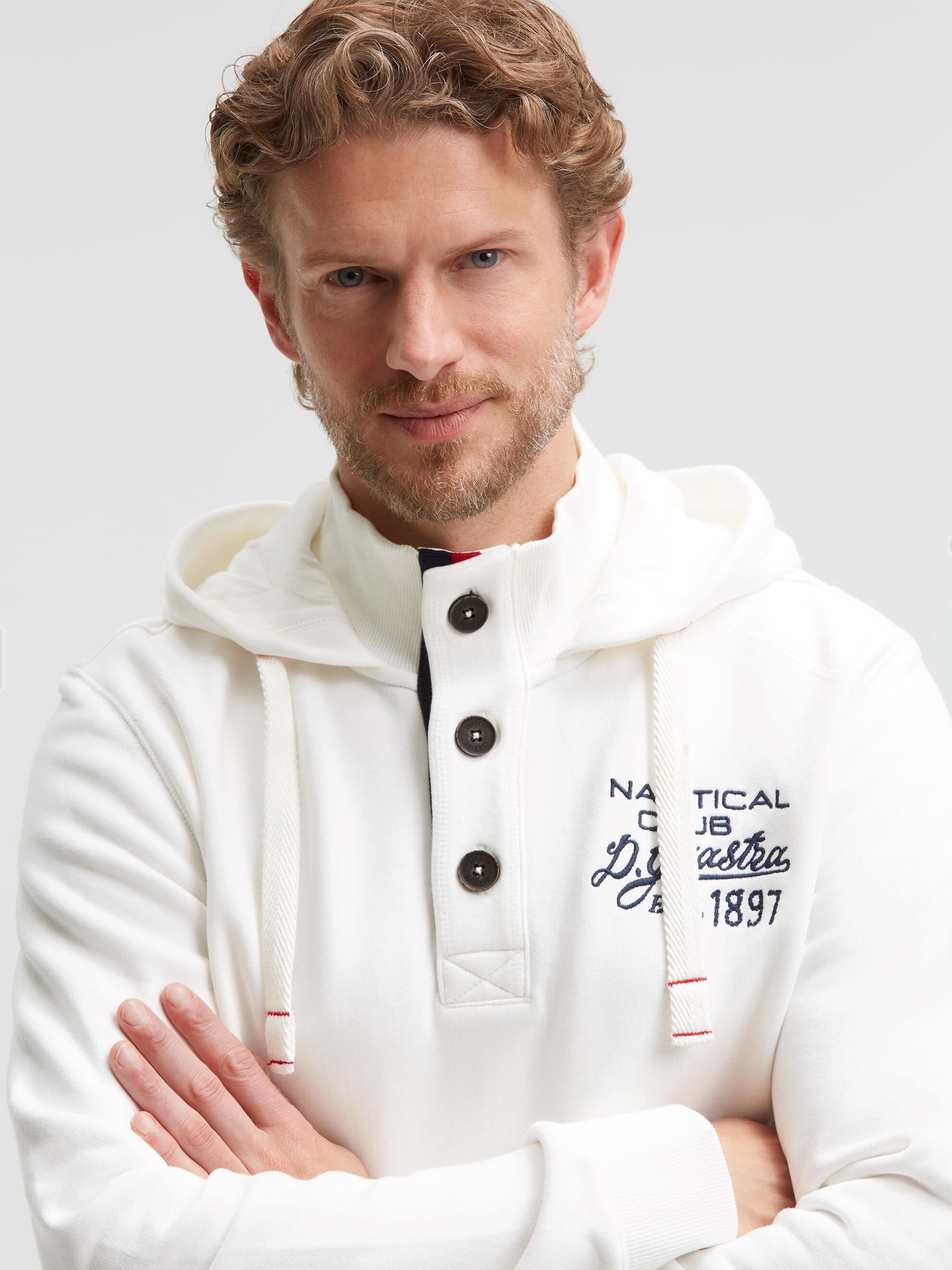 Gaastra Kapuzensweatshirt mit Stehkragen – Bild 4 von 5