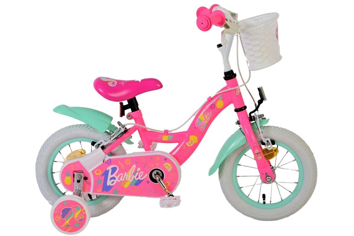 Kinderfahrrad 12 Zoll Kinder Mädchen Fahrrad Mädchenfahrrad Rad Barbie 31255-SAFW
