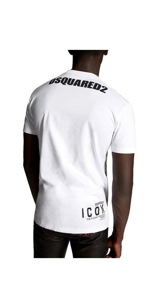 Dsquared2 Print-Shirt Dsquared2 Icon Fuckin´ Freezing günstig online kaufen
