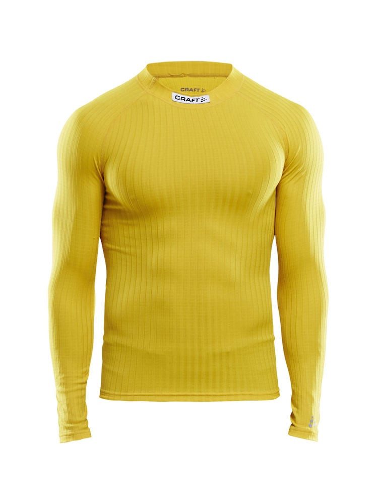 Craft Langarmshirt Progress CN Funktionsunterwäsche gelb Herren