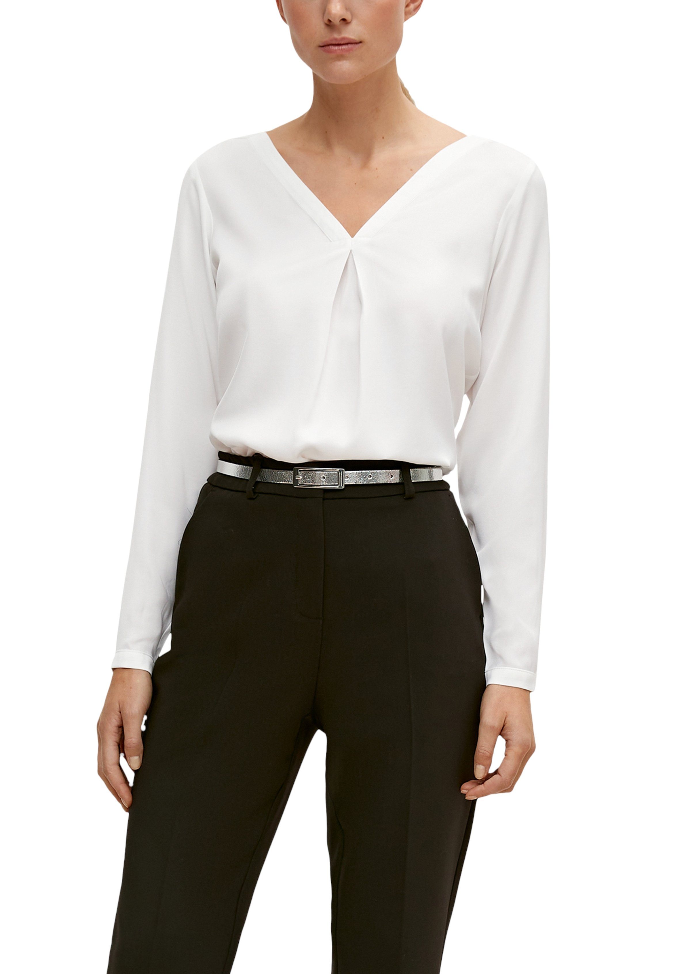 comma Schlupfbluse Blusenshirt