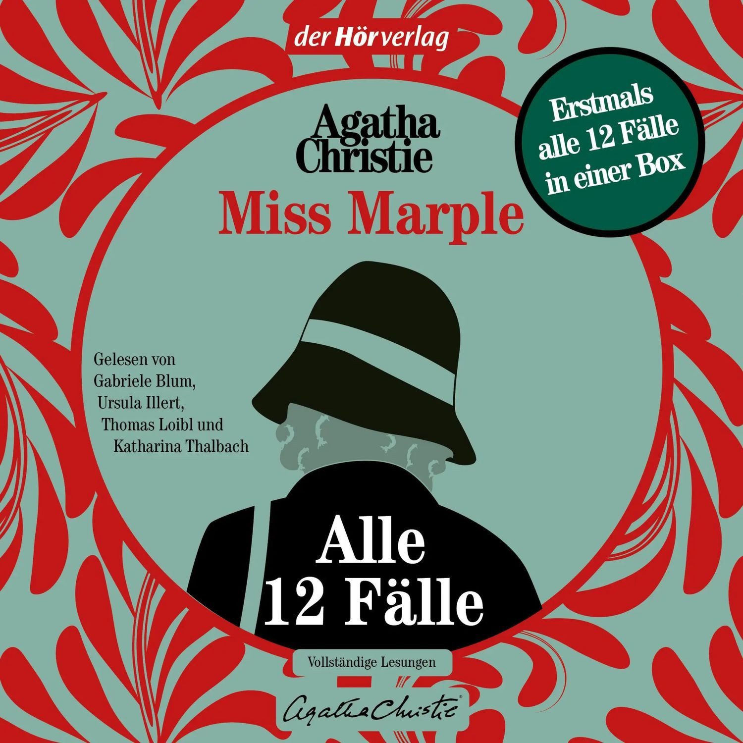 Der HörVerlag Hörspiel Miss Marple - Alle 12 Fälle