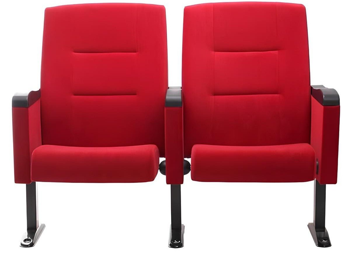 Xlmoebel TV-Sessel Art Deco Sessel in luxuriösem rotem Stoff mit elegantem Design (Sessel), Hergestellt in Europa