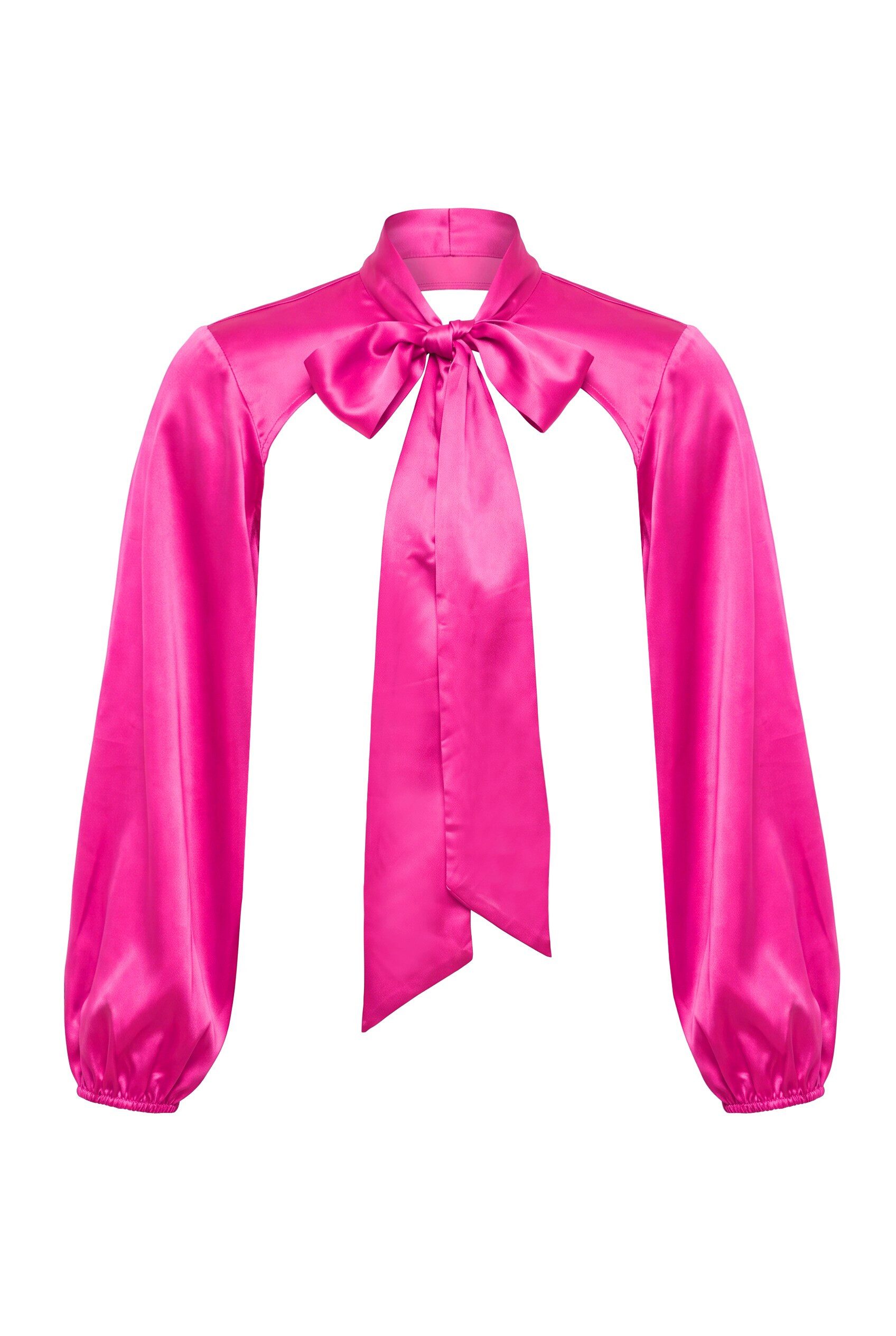 Ulla Popken Longbluse Blusenärmel Schluppe Ballon-Langarm