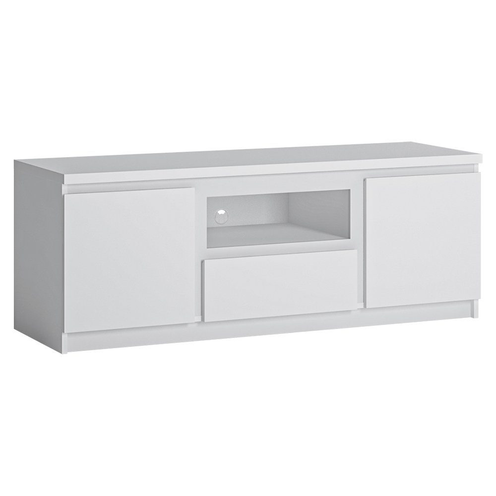 Lomadox Lowboard FORTALEZA-129, in weiß, 135,4cm günstig online kaufen
