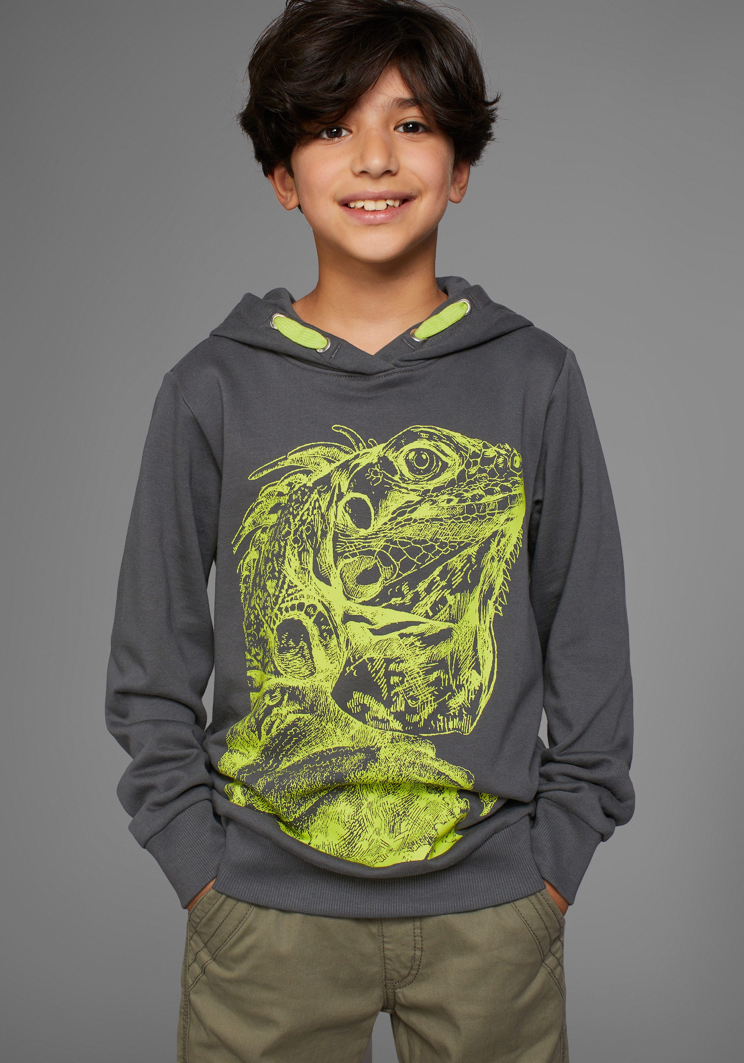 Kapuzensweatshirt GECKO