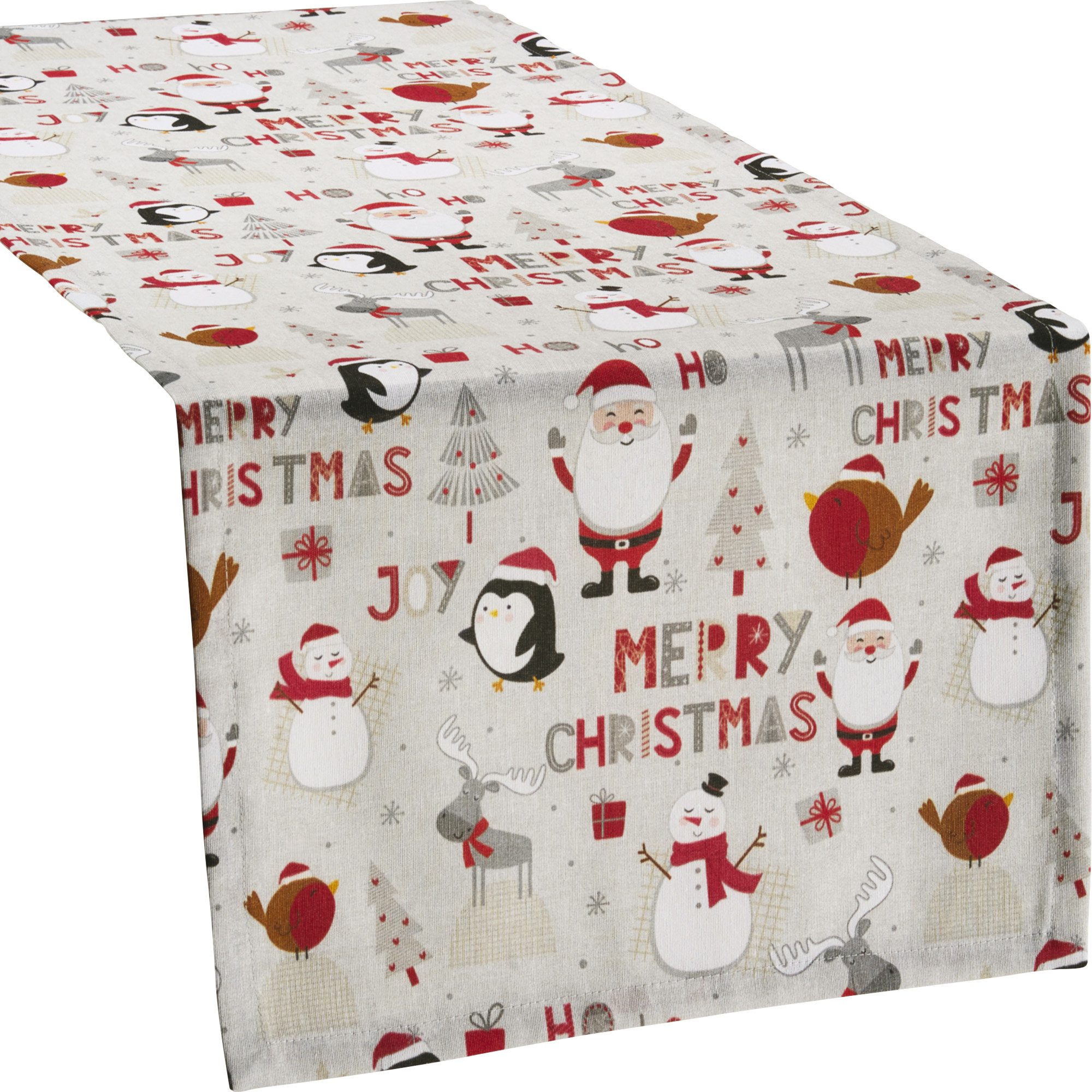 Erwin Müller Tischdecke Tischläufer "Merry Christmas", Motiv günstig online kaufen