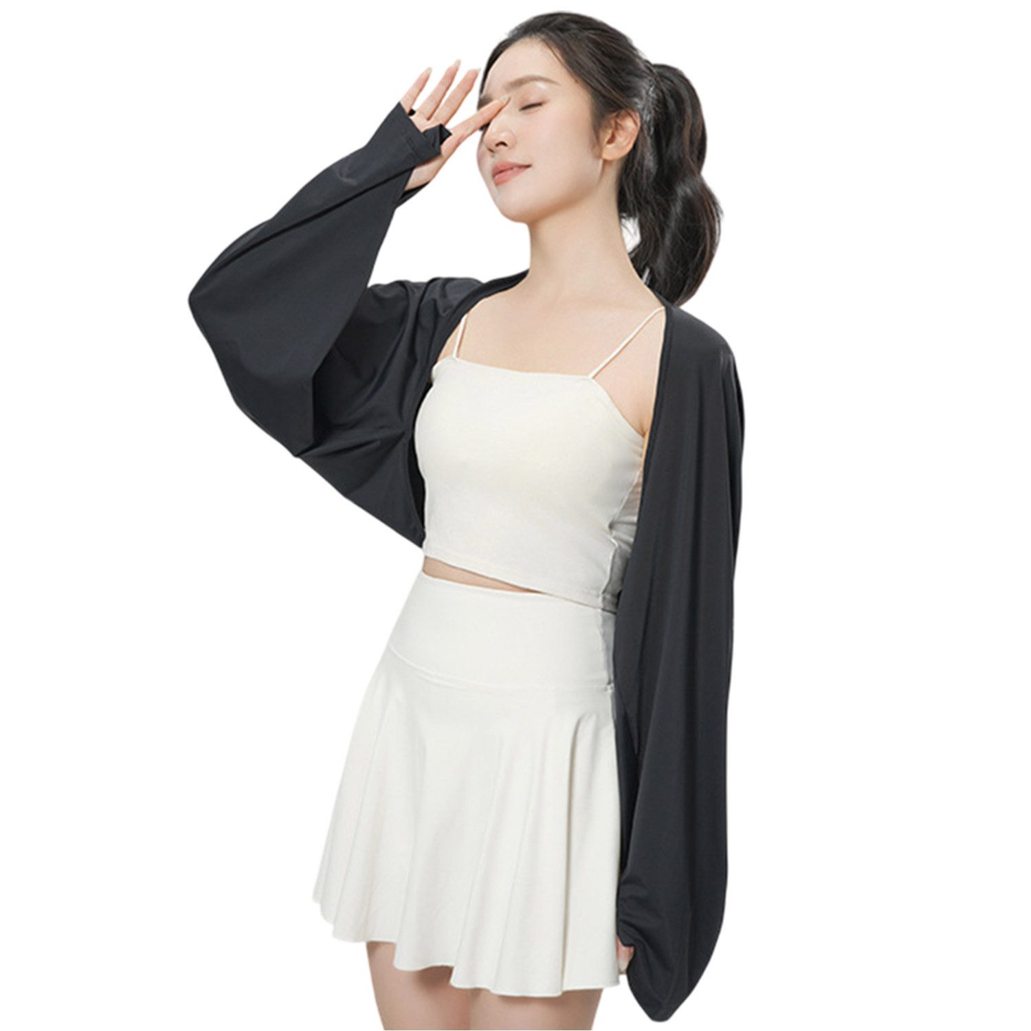 Refttenw Sommerjacke Sport Oberteil, Langarm Fitness günstig online kaufen